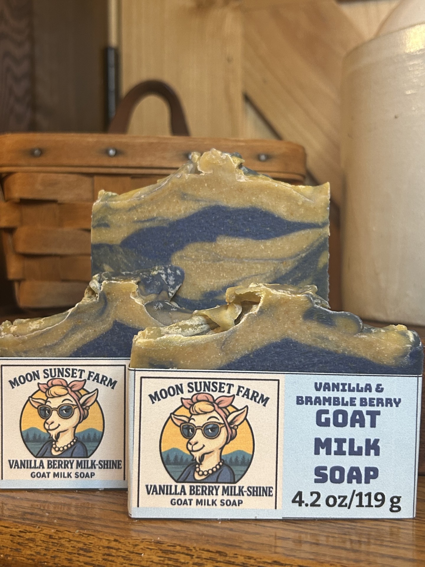 Vanilla Berry Milk-Shine Goat Milk Soap - READY 1/4/26