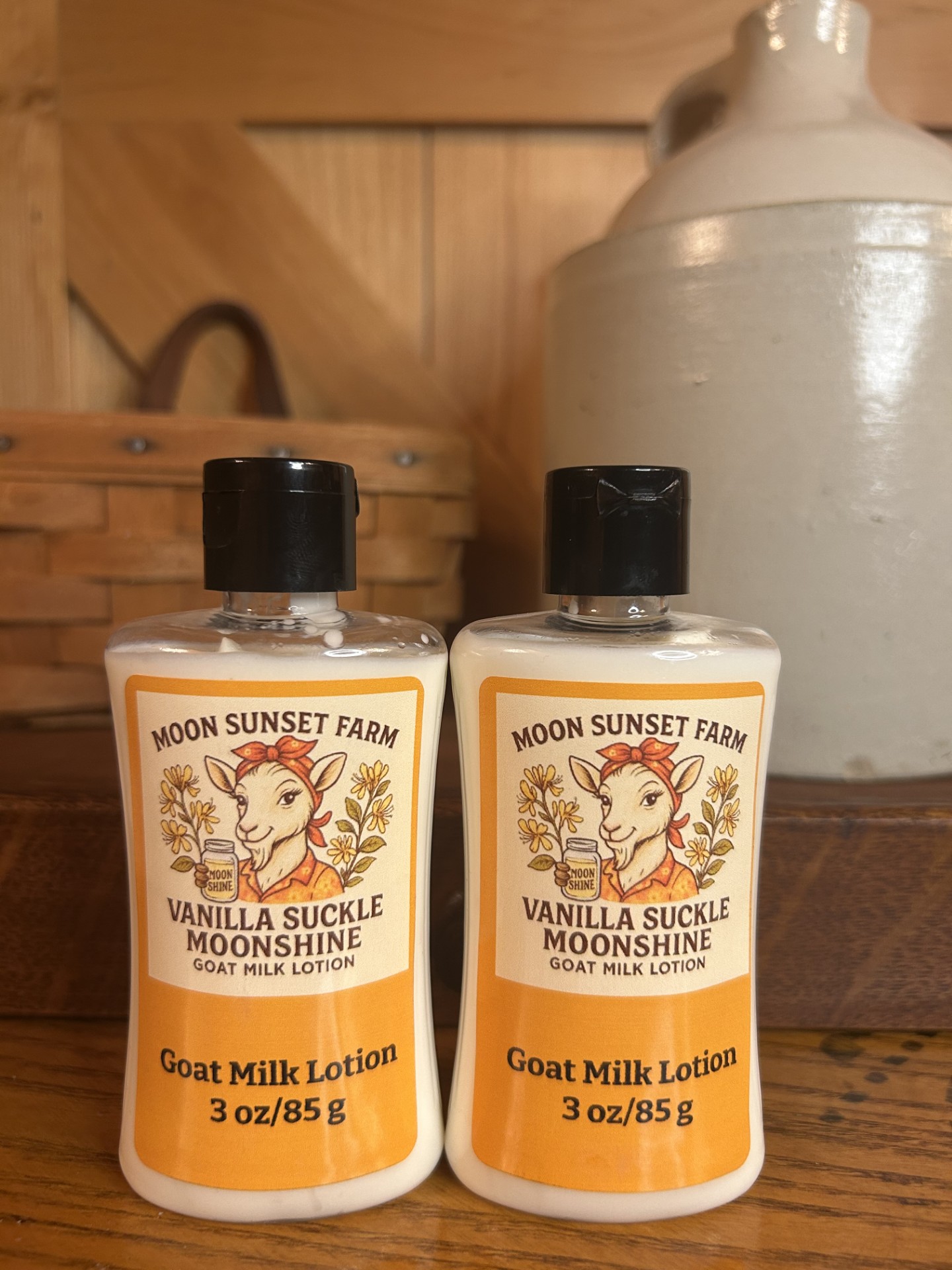 Vanilla Suckle Moonshine Goat Milk Lotion