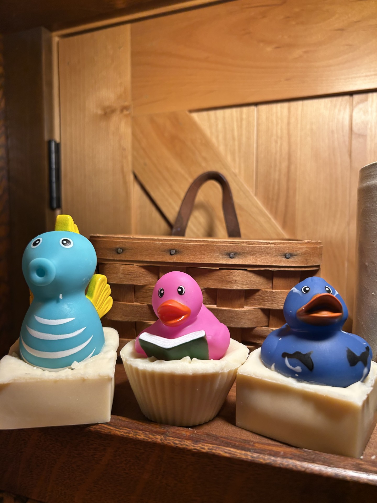 Barnyard Splashies Unscented Goat Milk Soap with a Bath Toy (READY 12/10/25)