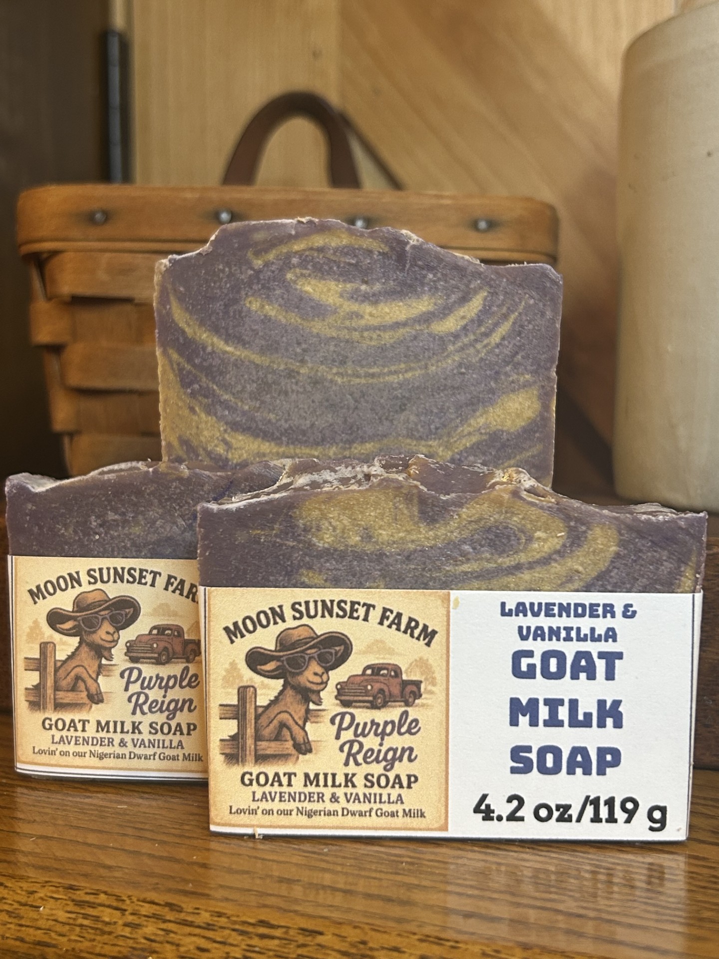 Purple Reign Goat Milk Soap - READY 1/4/26
