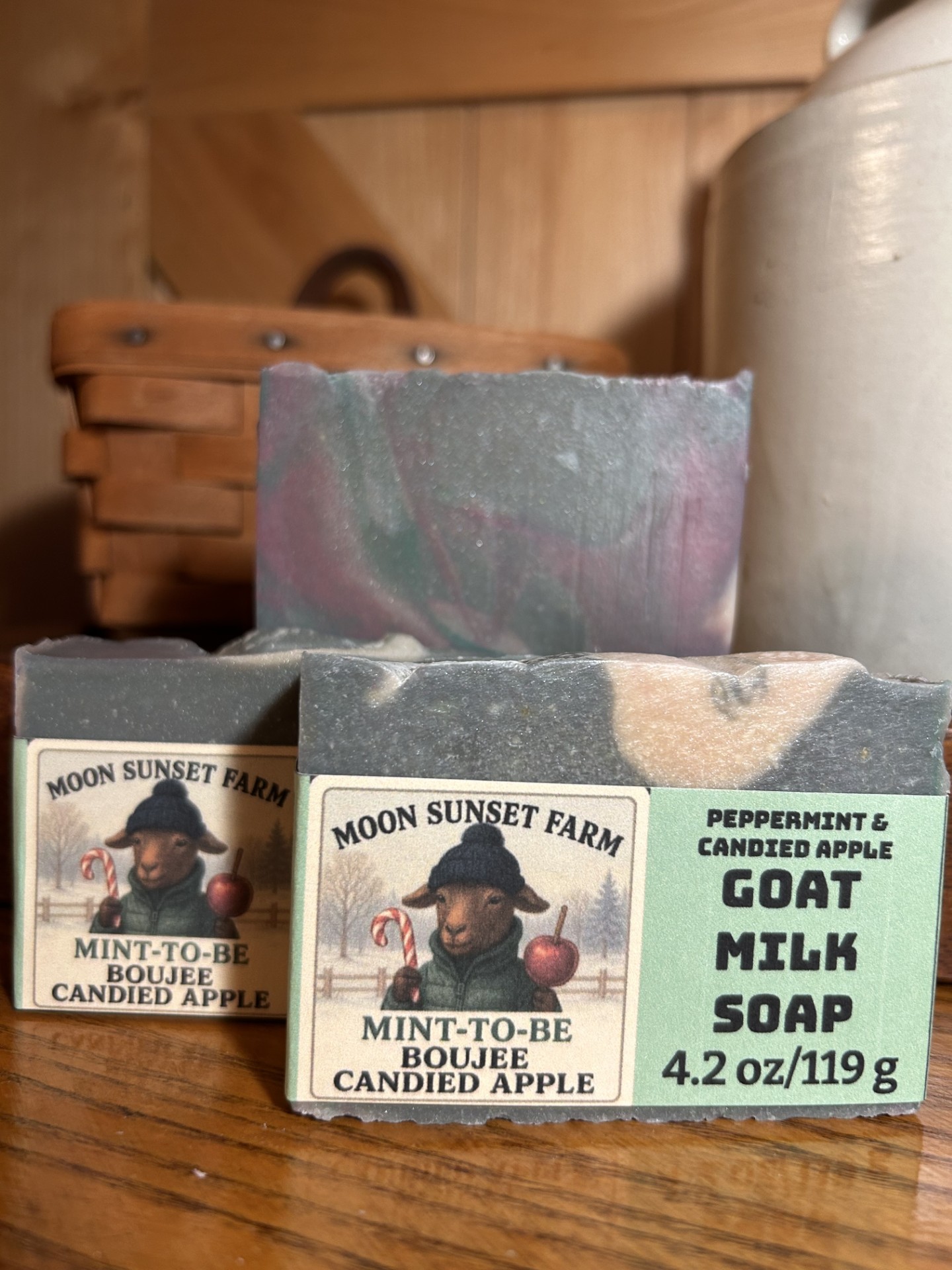 Mint-to-Be Boujee Candied Apple Goat Milk Soap - Batch 1