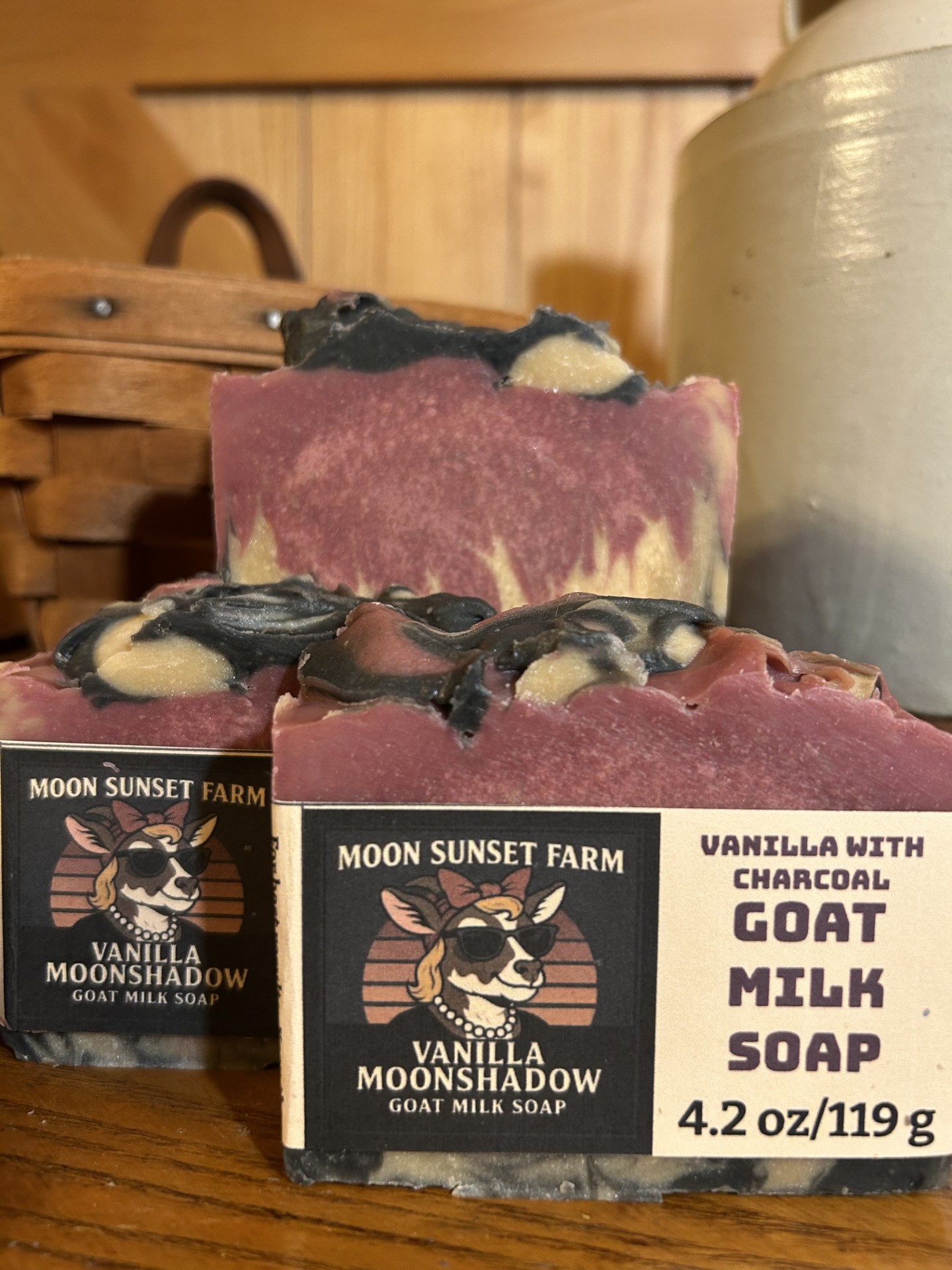 Vanilla Moonshadow Goat Milk Soap - Batch 1