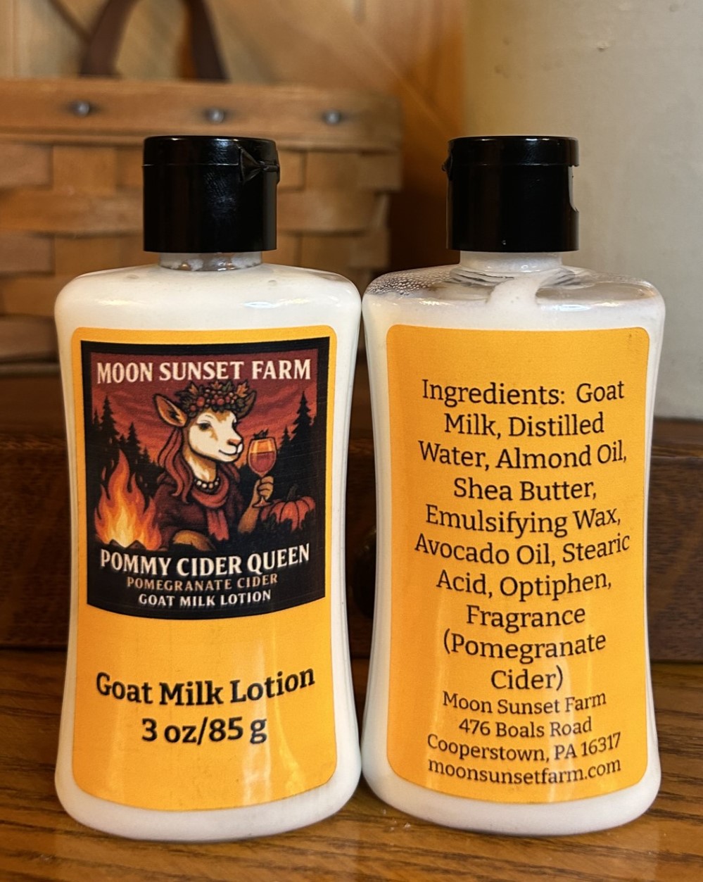 Pommy Cider Queen Goat Milk Lotion Travel Size