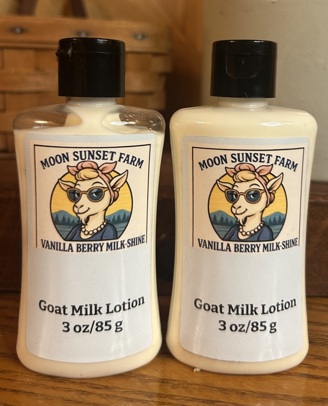Vanilla Berry Milk-Shine Goat Milk Lotion Travel Size