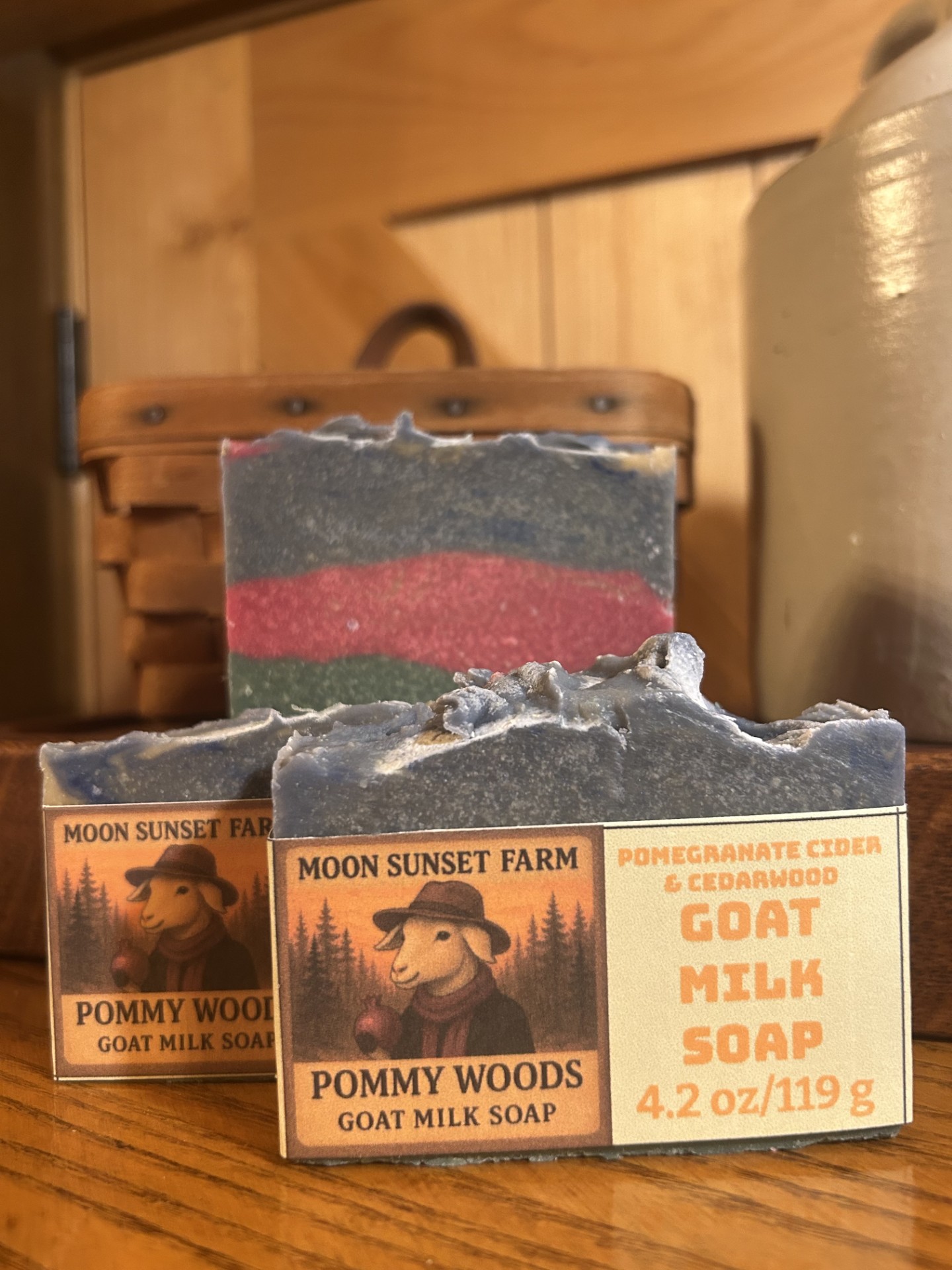 Pommy Woods Goat Milk Soap - Batch 1