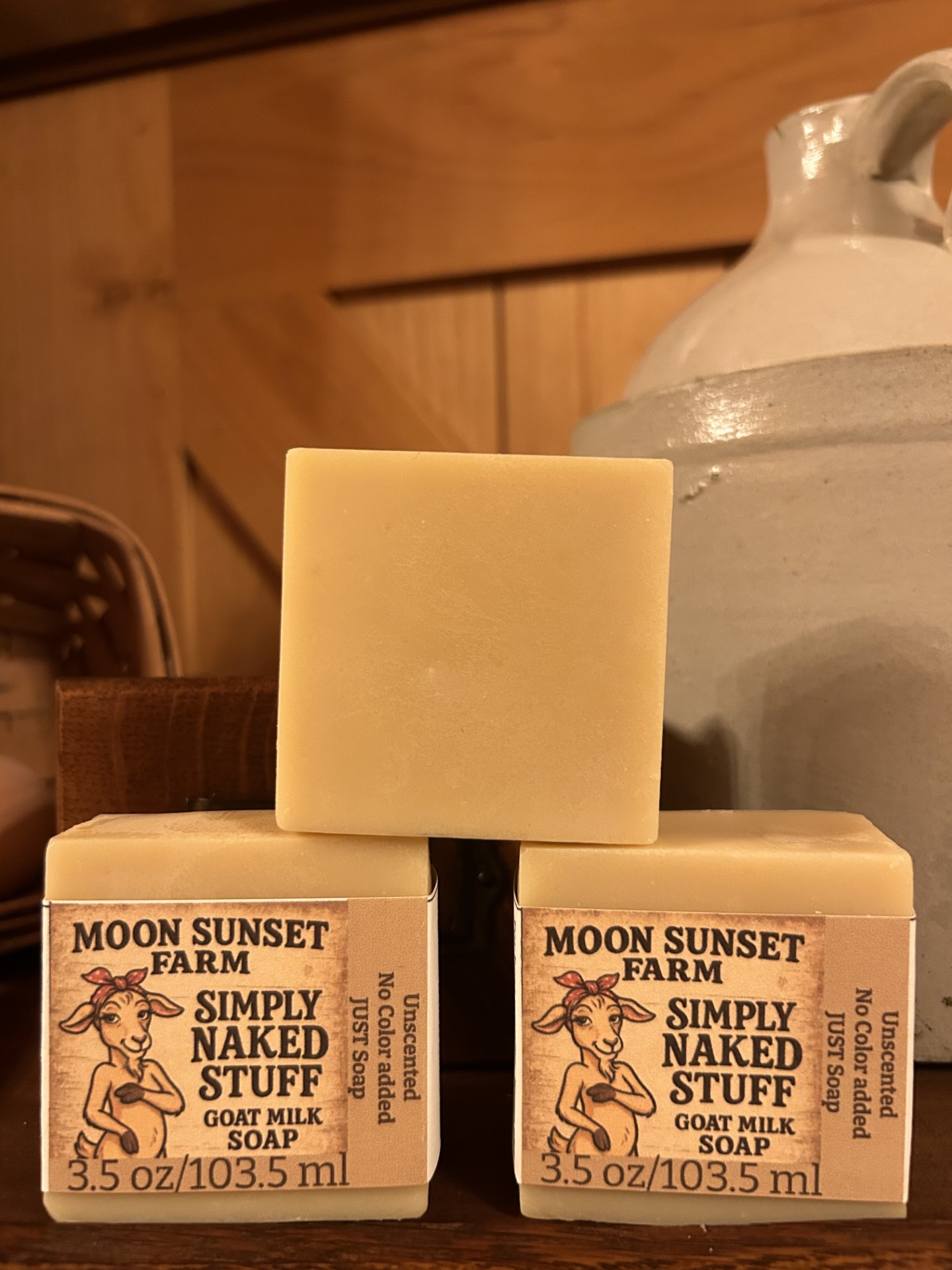 Simply Naked Stuff Goat Milk Soap - Batch 1