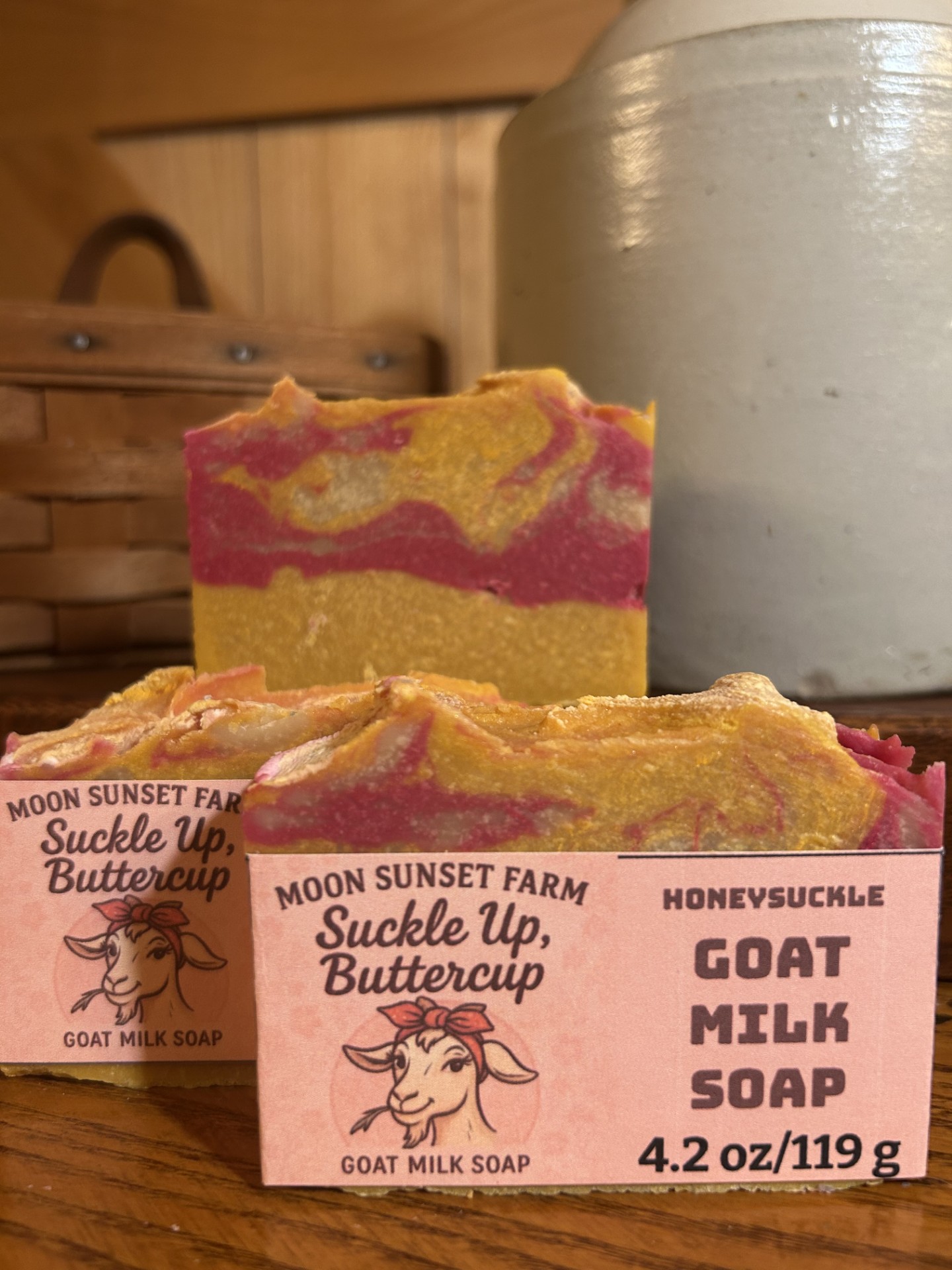 Suckle Up, Buttercup Goat Milk Soap - Batch 2