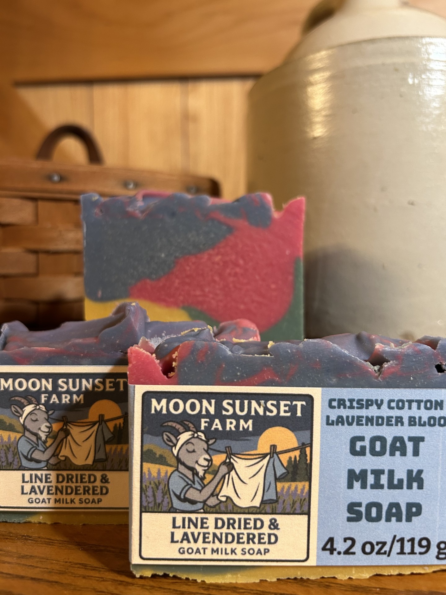 Line Dried & Lavendered Goat Milk Soap - Batch 1