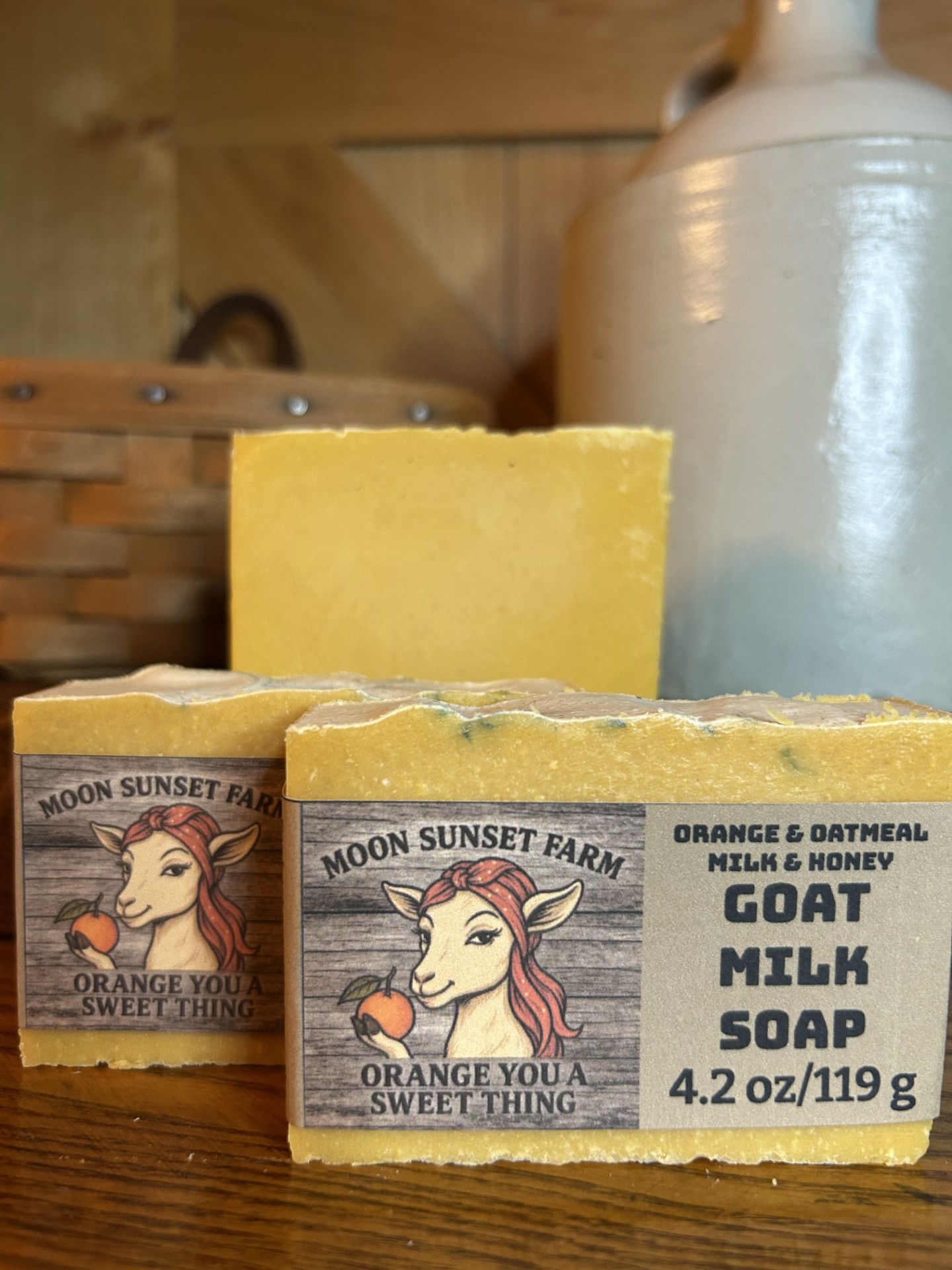 Orange You a Sweet Thing Goat Milk Soap - Batch 1