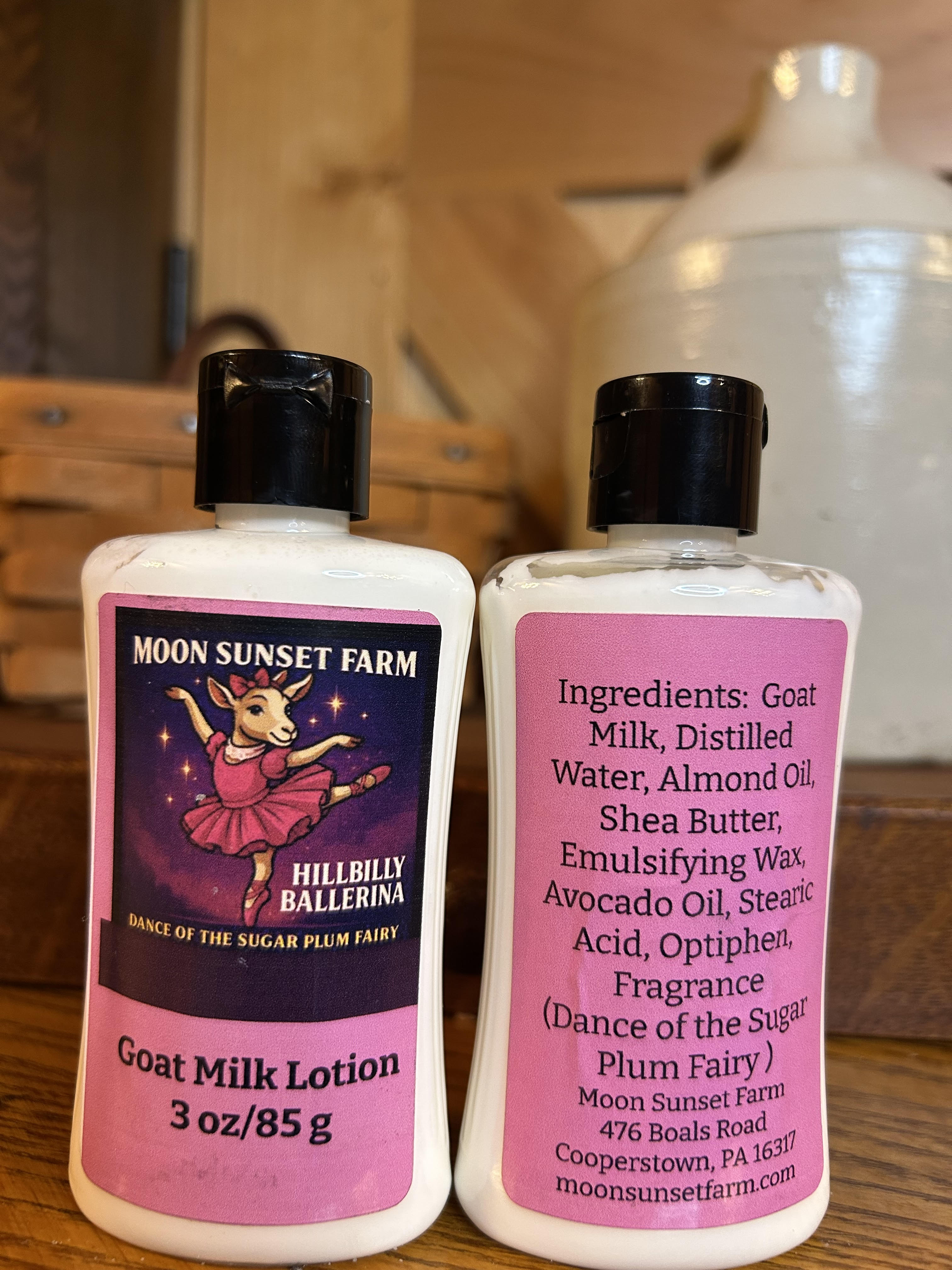 Hillbilly Ballerina Goat Milk Lotion Travel Size