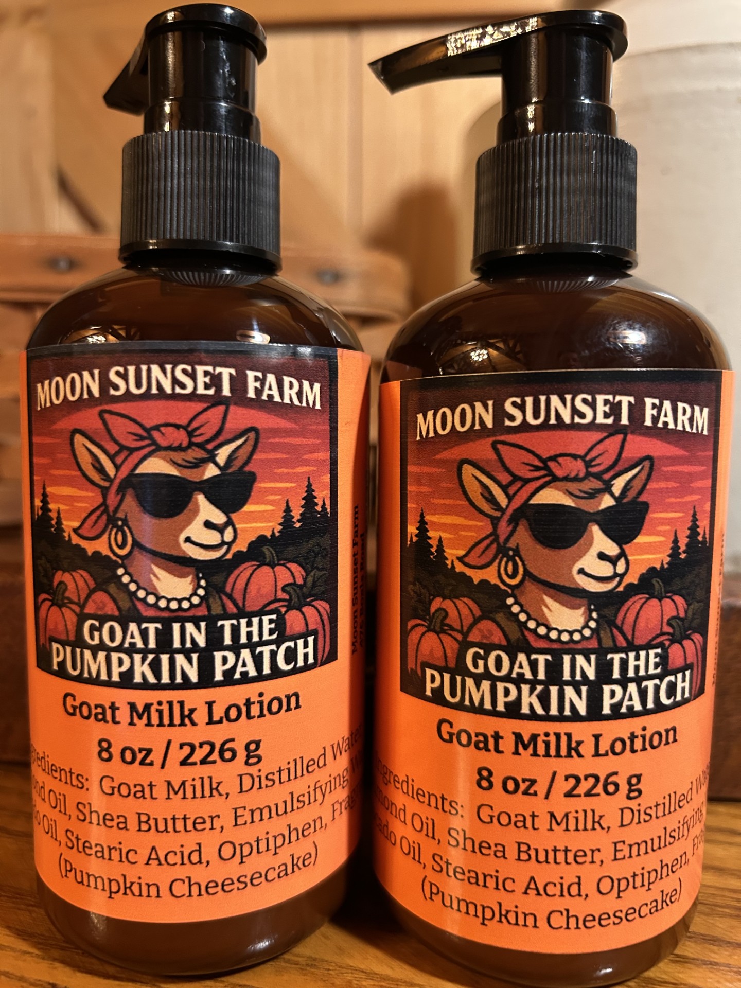 Goat in the Pumpkin Patch Goat Milk Lotion