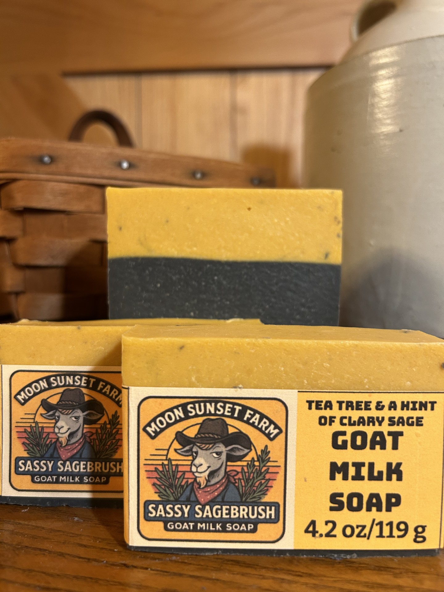 Sassy Sagebrush Goat Milk Soap - Batch 1