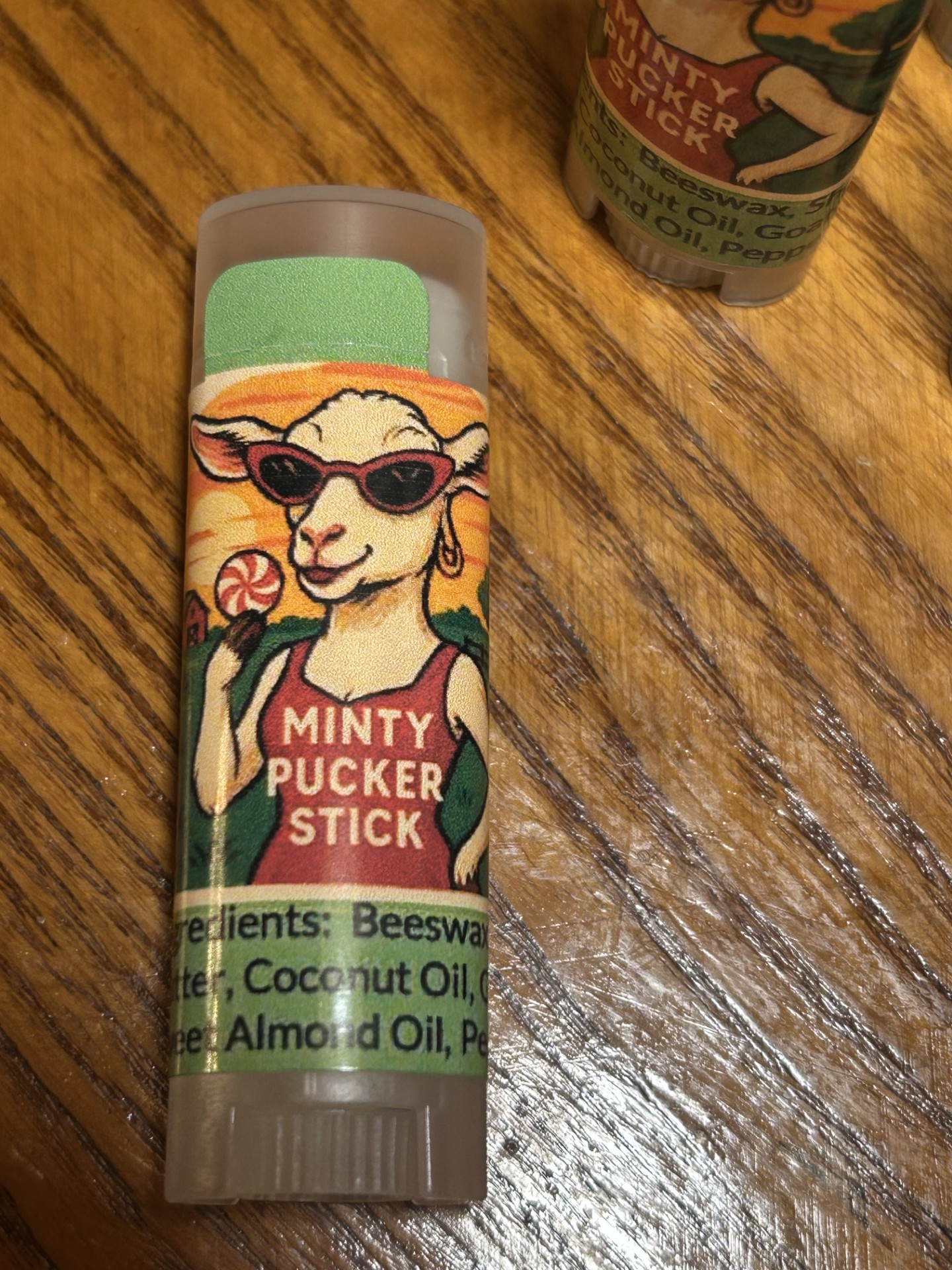 Minty Pucker Stick Goat Milk Chapstick