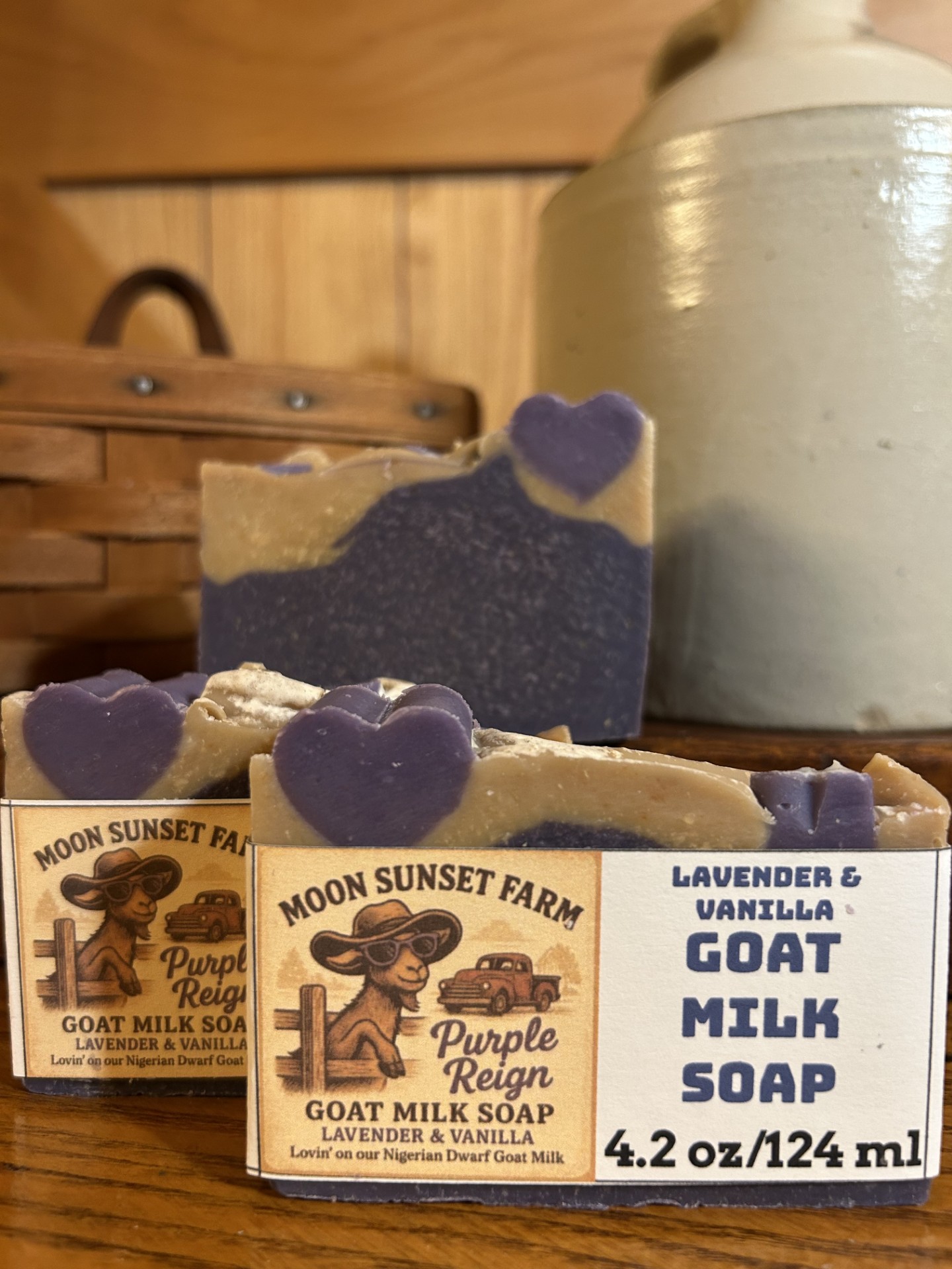 Purple Reign Goat Milk Soap - Batch 1