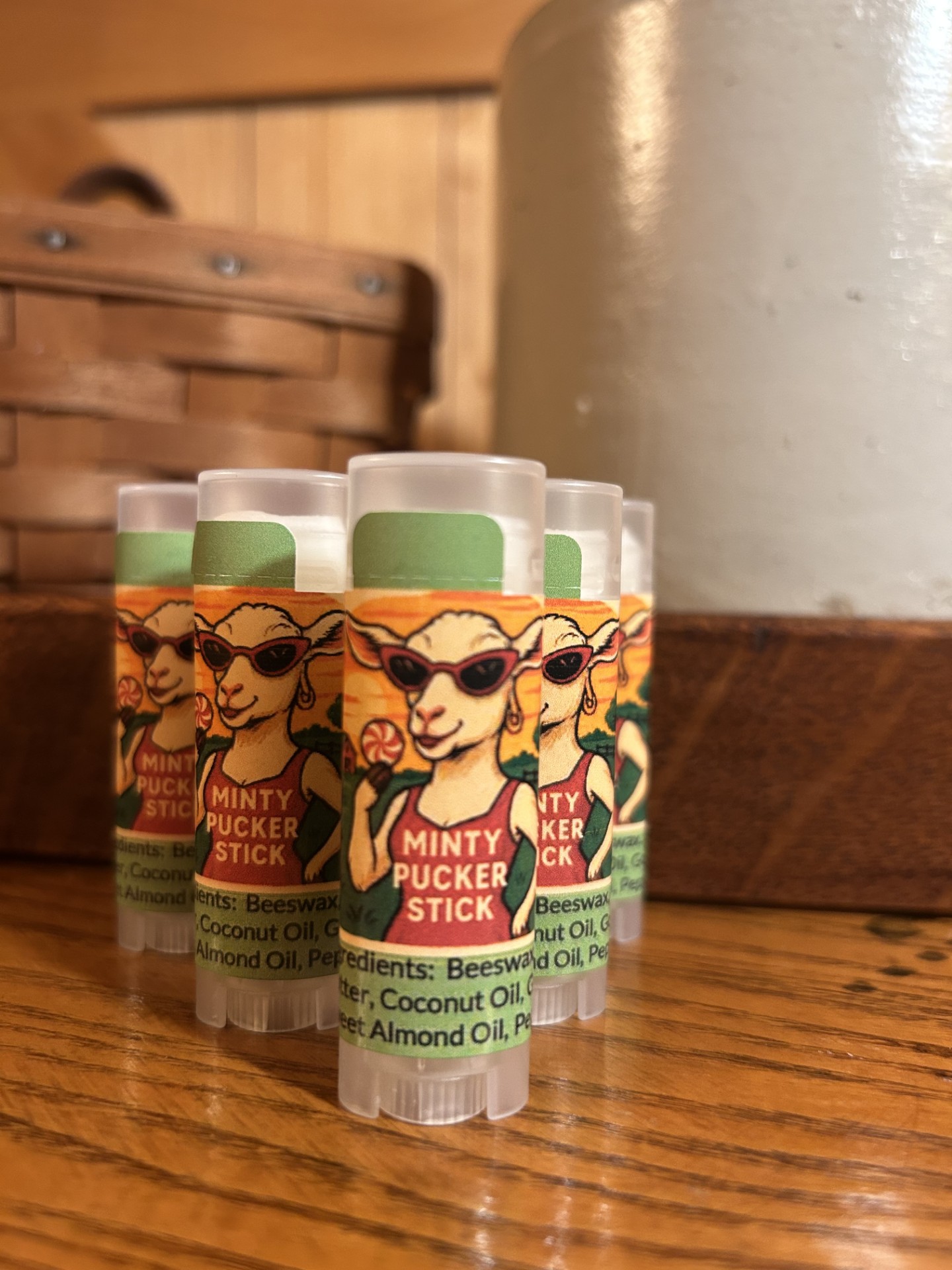 Minty Pucker Stick Goat Milk Chapstick