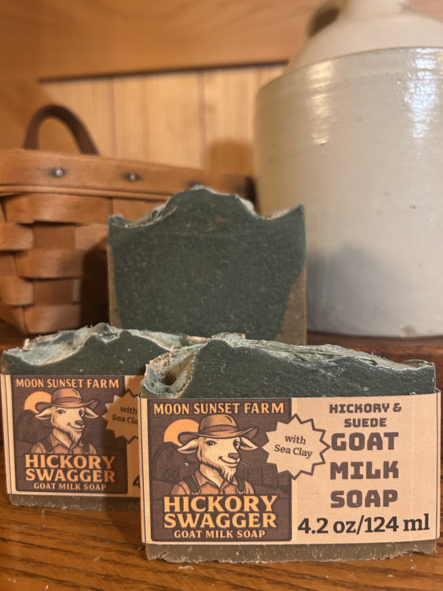 Hickory Swagger with Sea Clay Goat Milk Soap - Batch 2