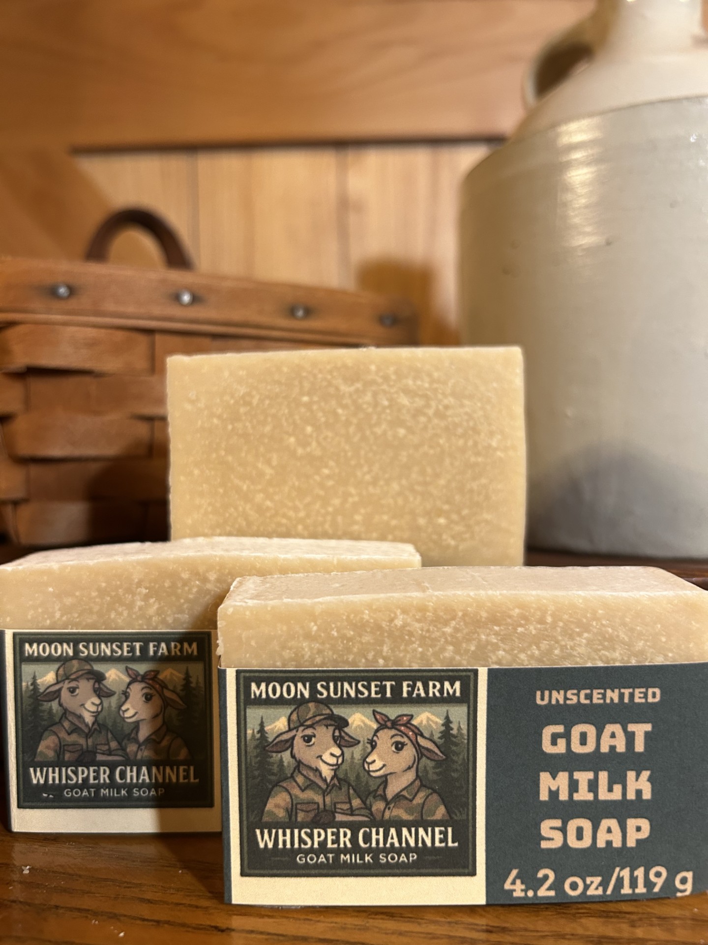 Whisper Channel Goat Milk Soap - Batch 1
