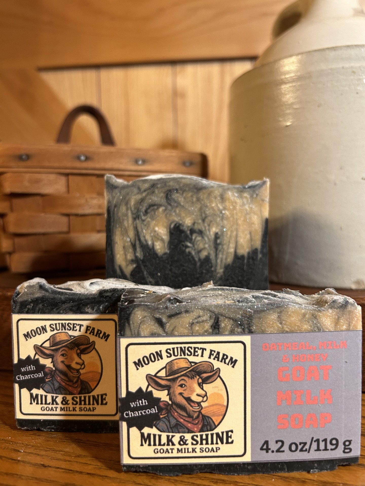 Milk & Shine with Charcoal Goat Milk Soap - Batch 2