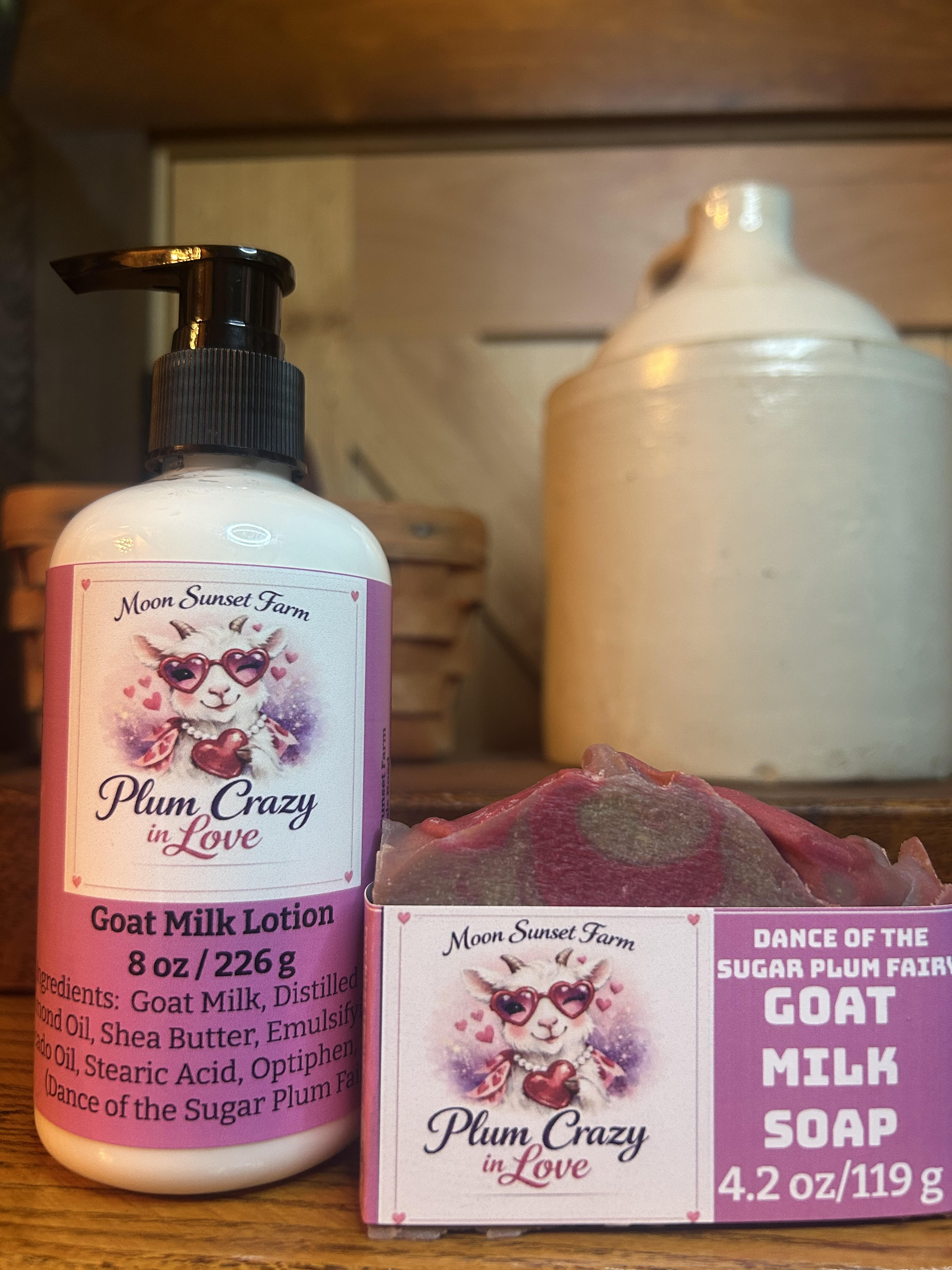 Plum Crazy In Love Goat Milk Soap