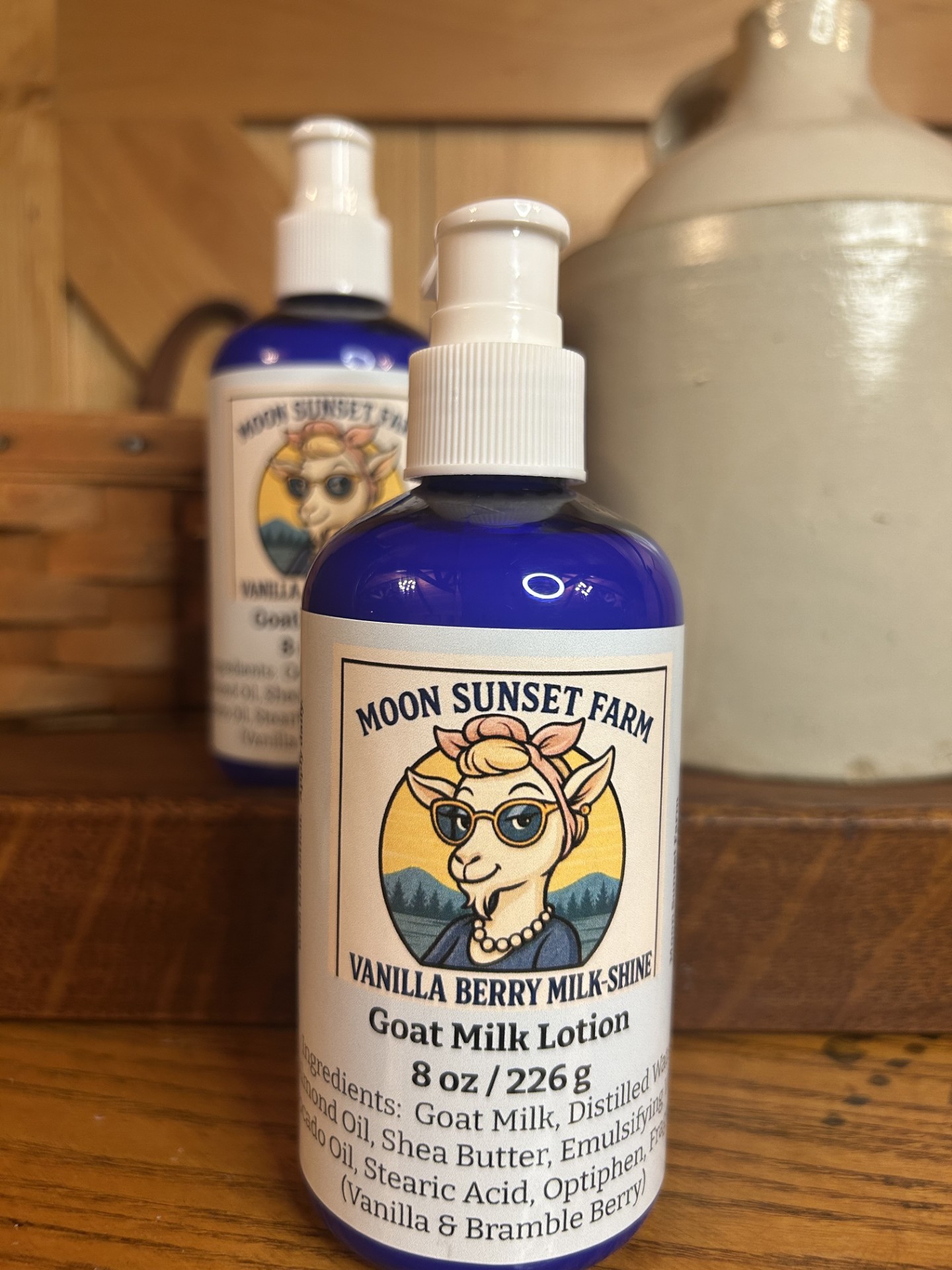 Vanilla Berry Milk-Shine Goat Milk Lotion