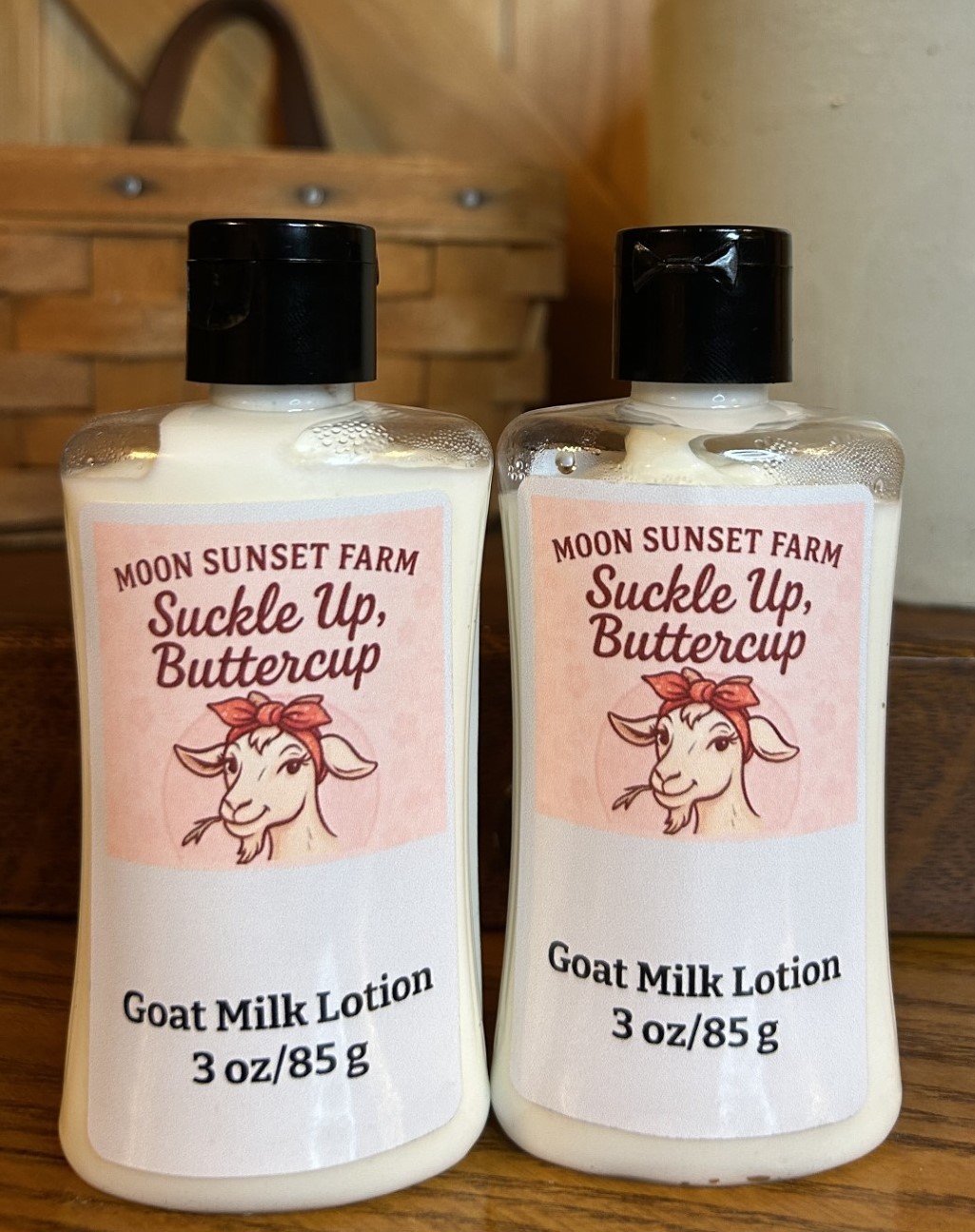 Suckle Up Buttercup Goat Milk Lotion Travel Size