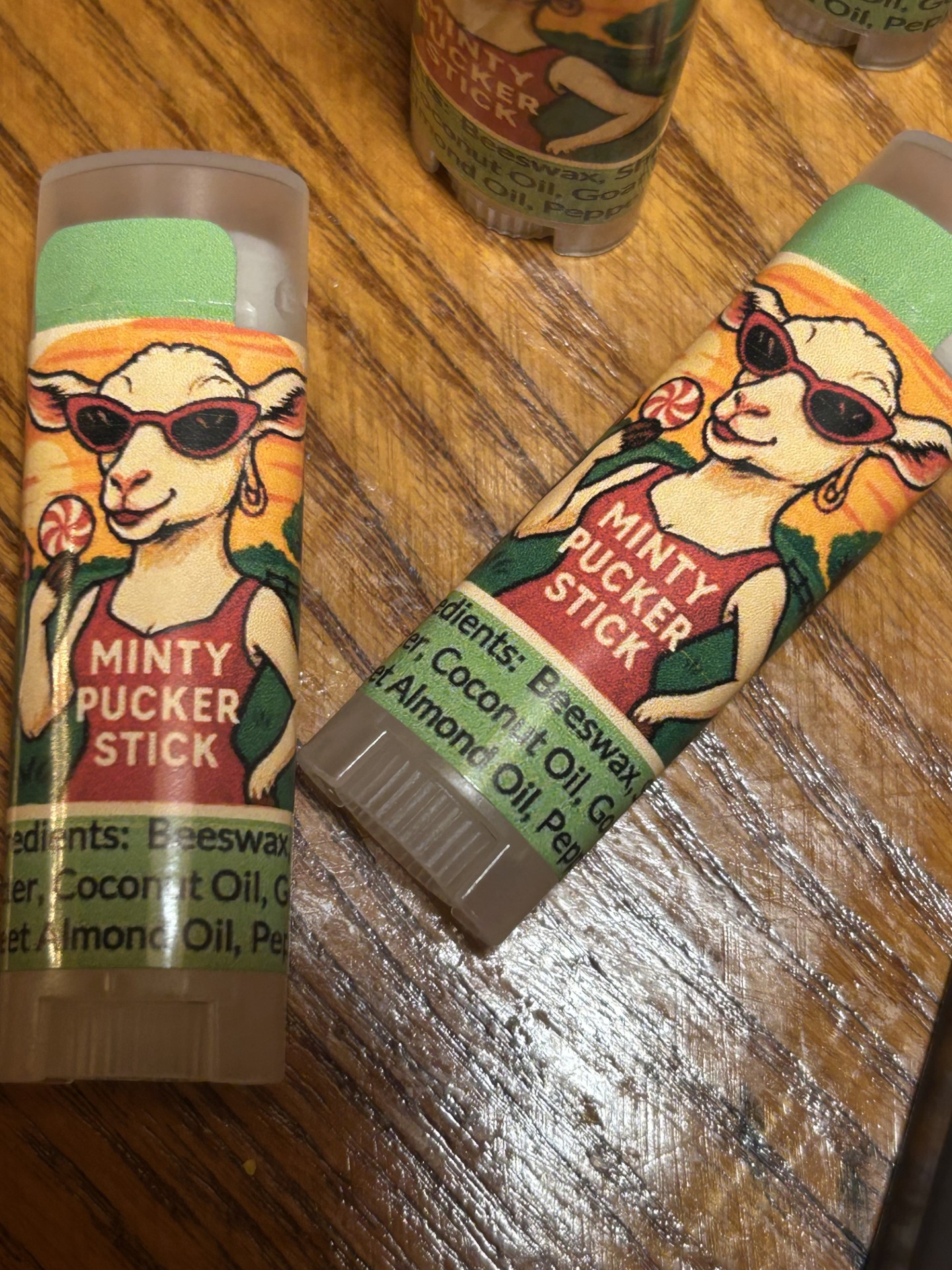 Minty Pucker Stick Goat Milk Chapstick