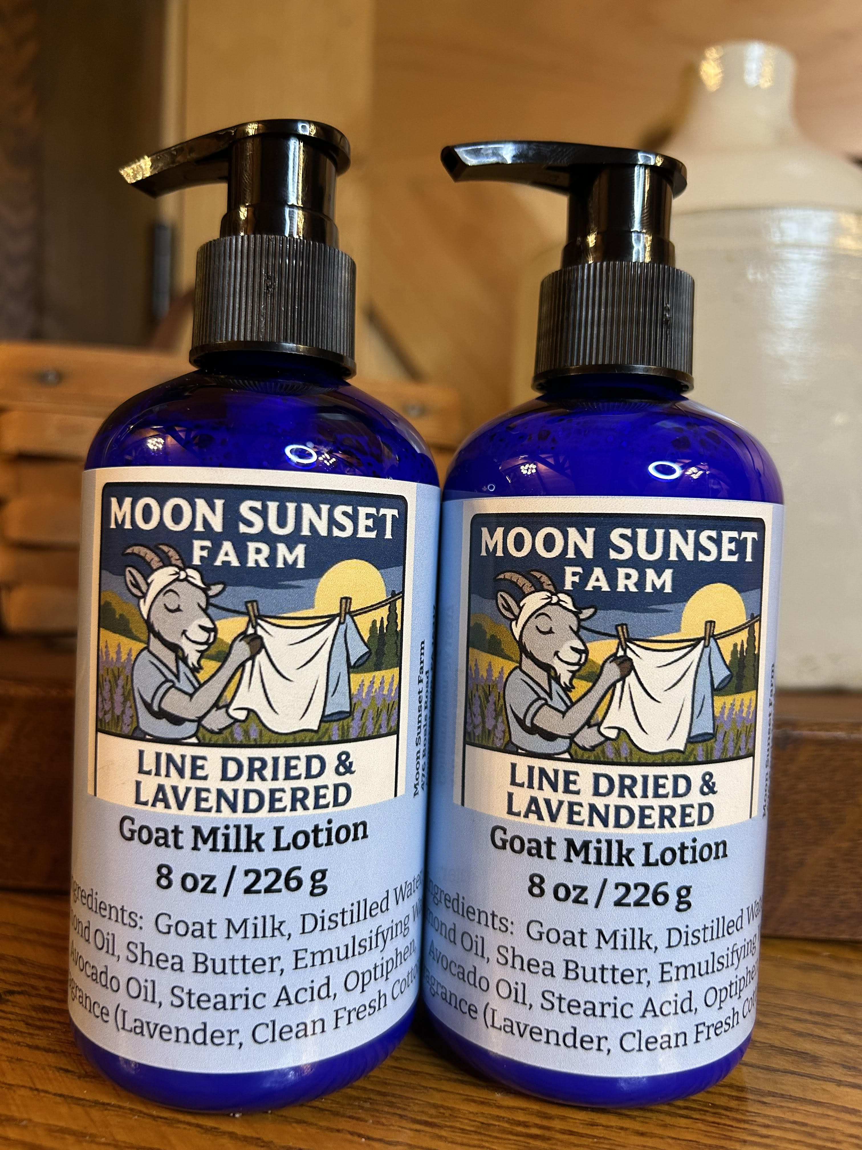 Line Dried & Lavendered Goat Milk Lotion