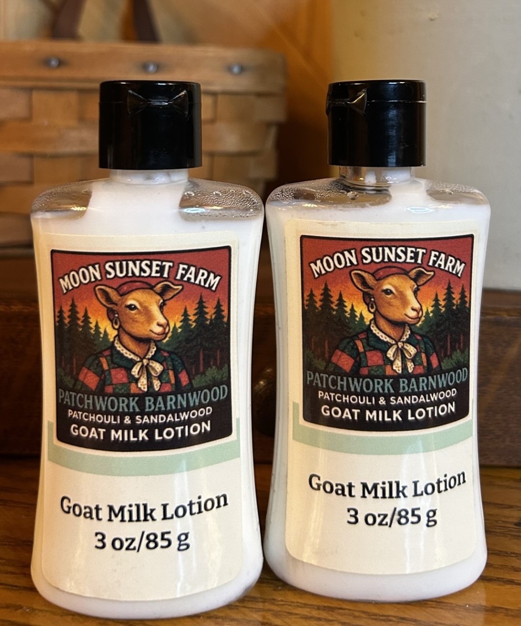 Patchwork Barnwood Goat Milk Lotion Travel Size