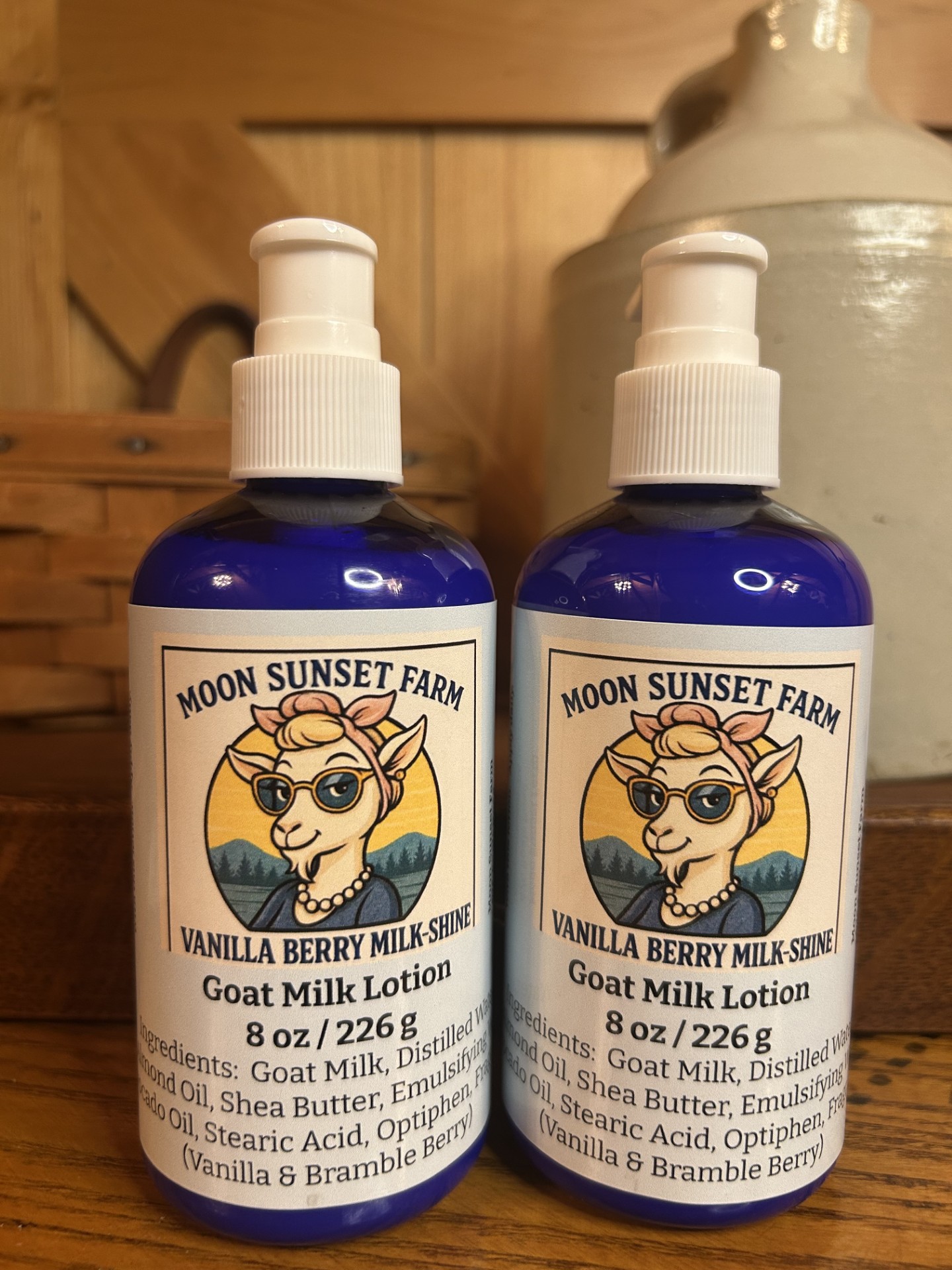 Vanilla Berry Milk-Shine Goat Milk Lotion