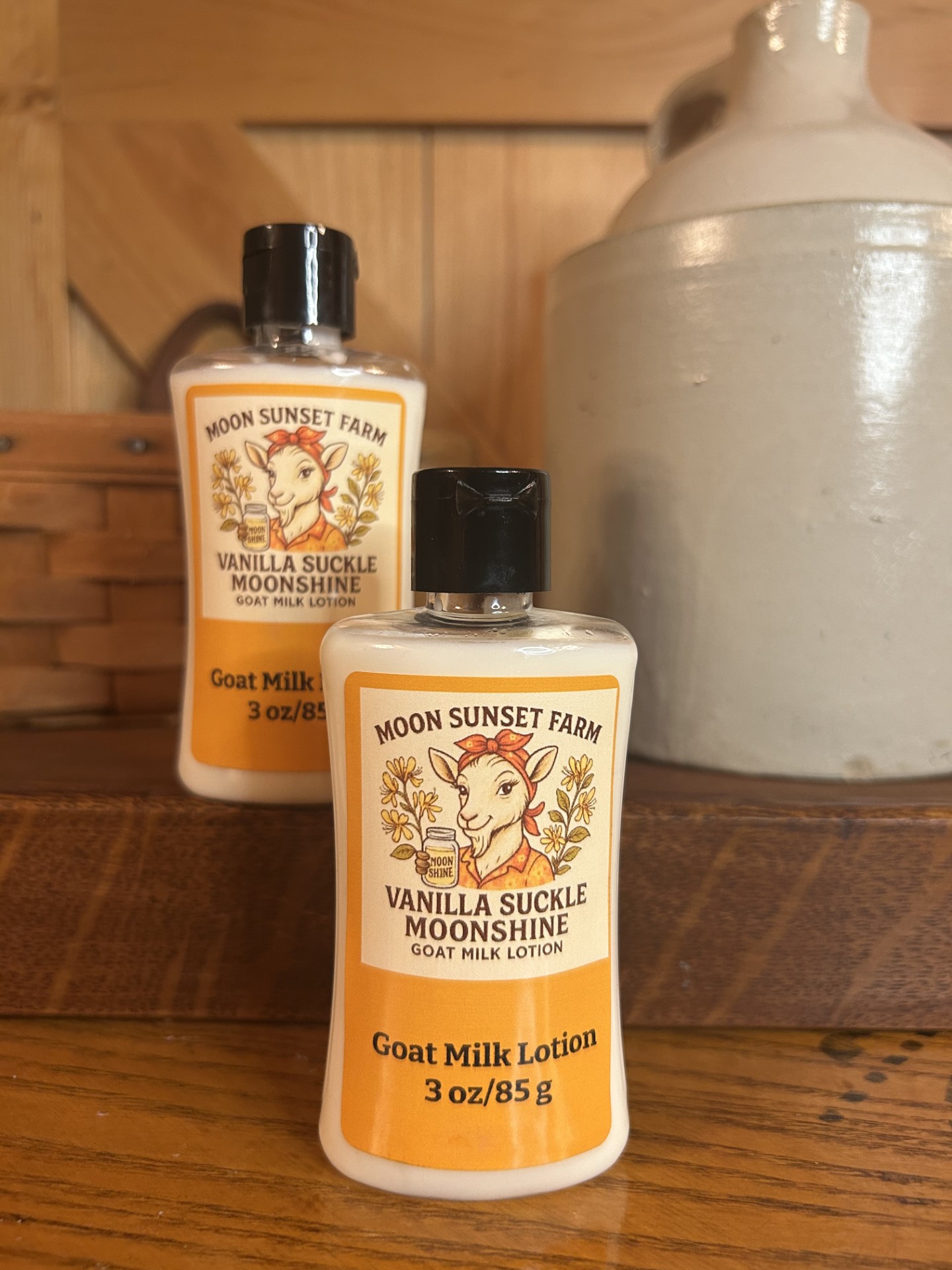 Vanilla Suckle Moonshine Goat Milk Lotion