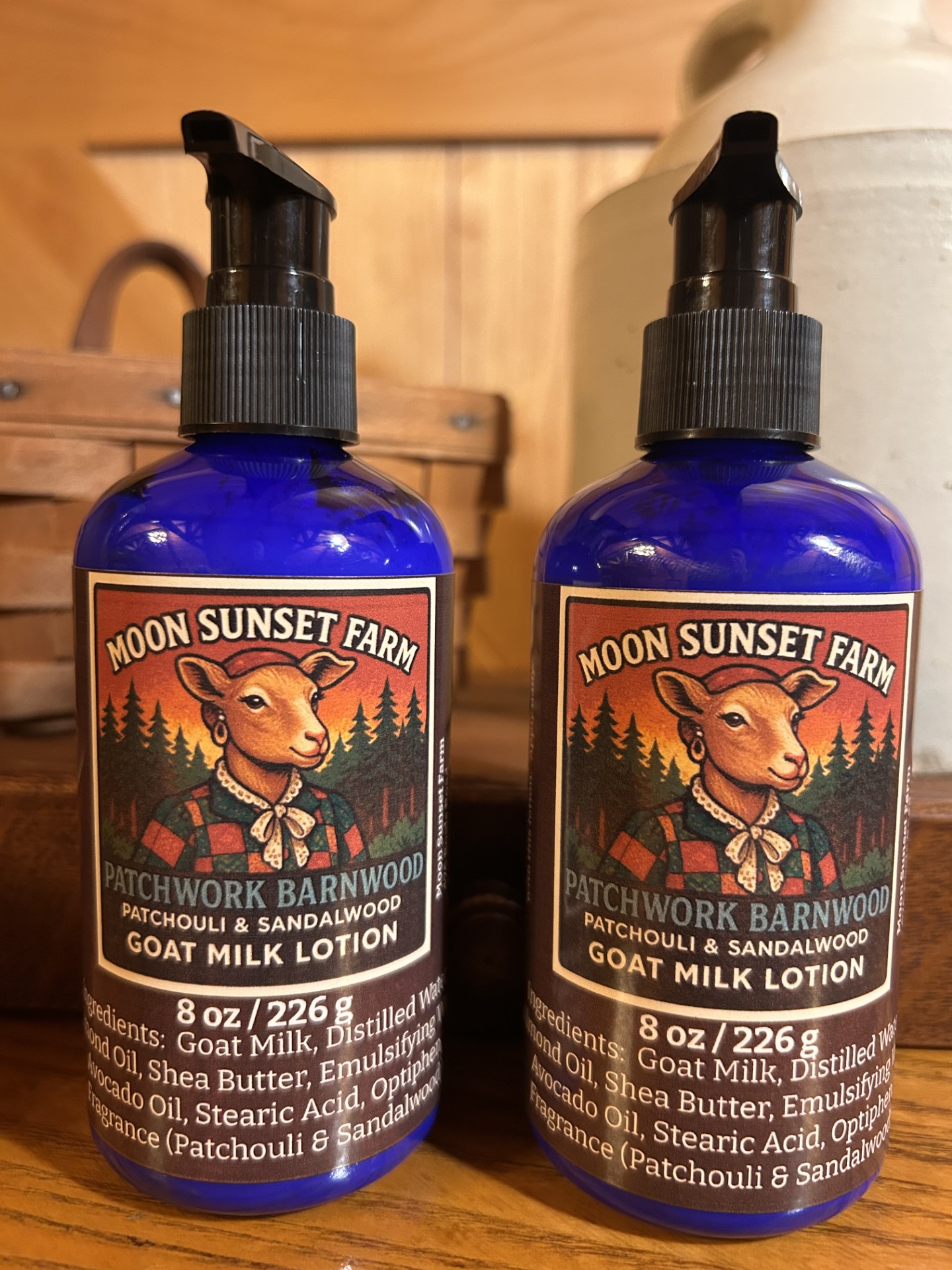 Patchwork Barnwood Goat Milk Lotion