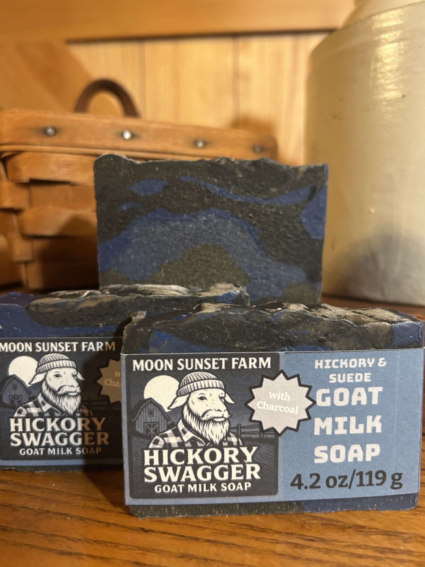 Hickory Swagger with Charcoal Goat Milk Soap - Batch 3