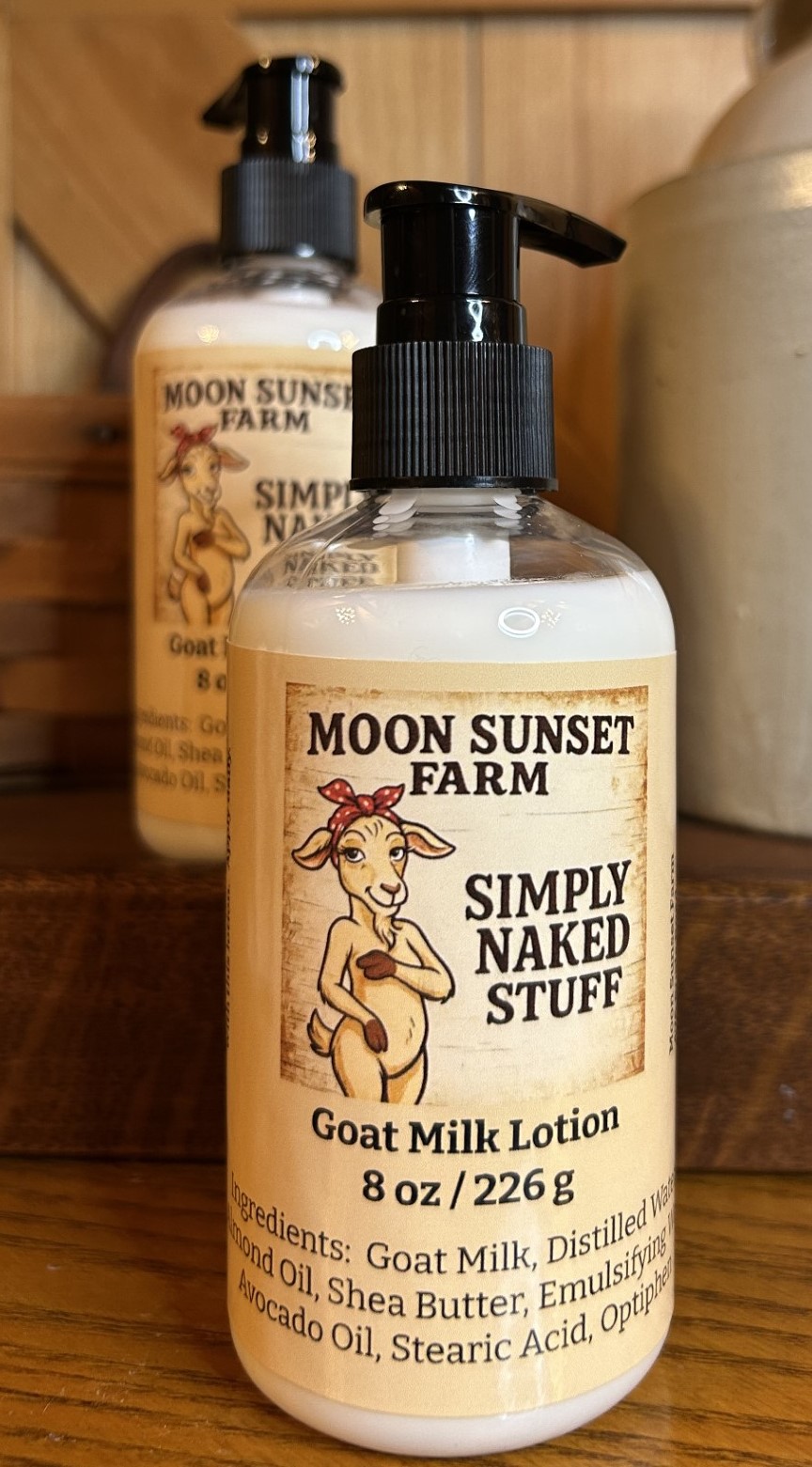 Simply Naked Stuff Unscented Goat Milk Lotion