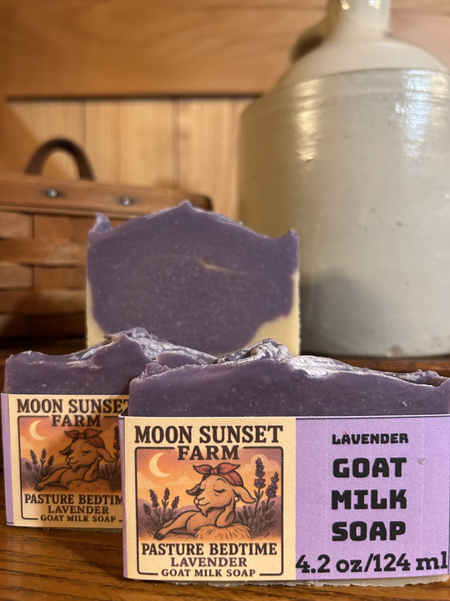 Pasture Bedtime Lavender Goat Milk Soap - Batch 1