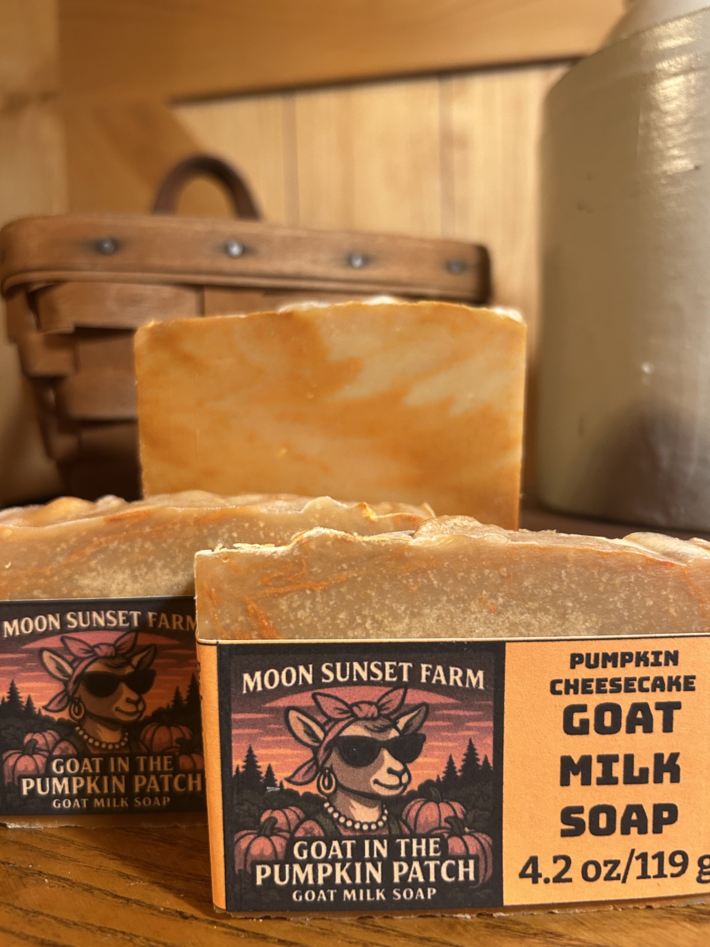 Goat in the Pumpkin Patch Goat Milk Soap - Batch 1