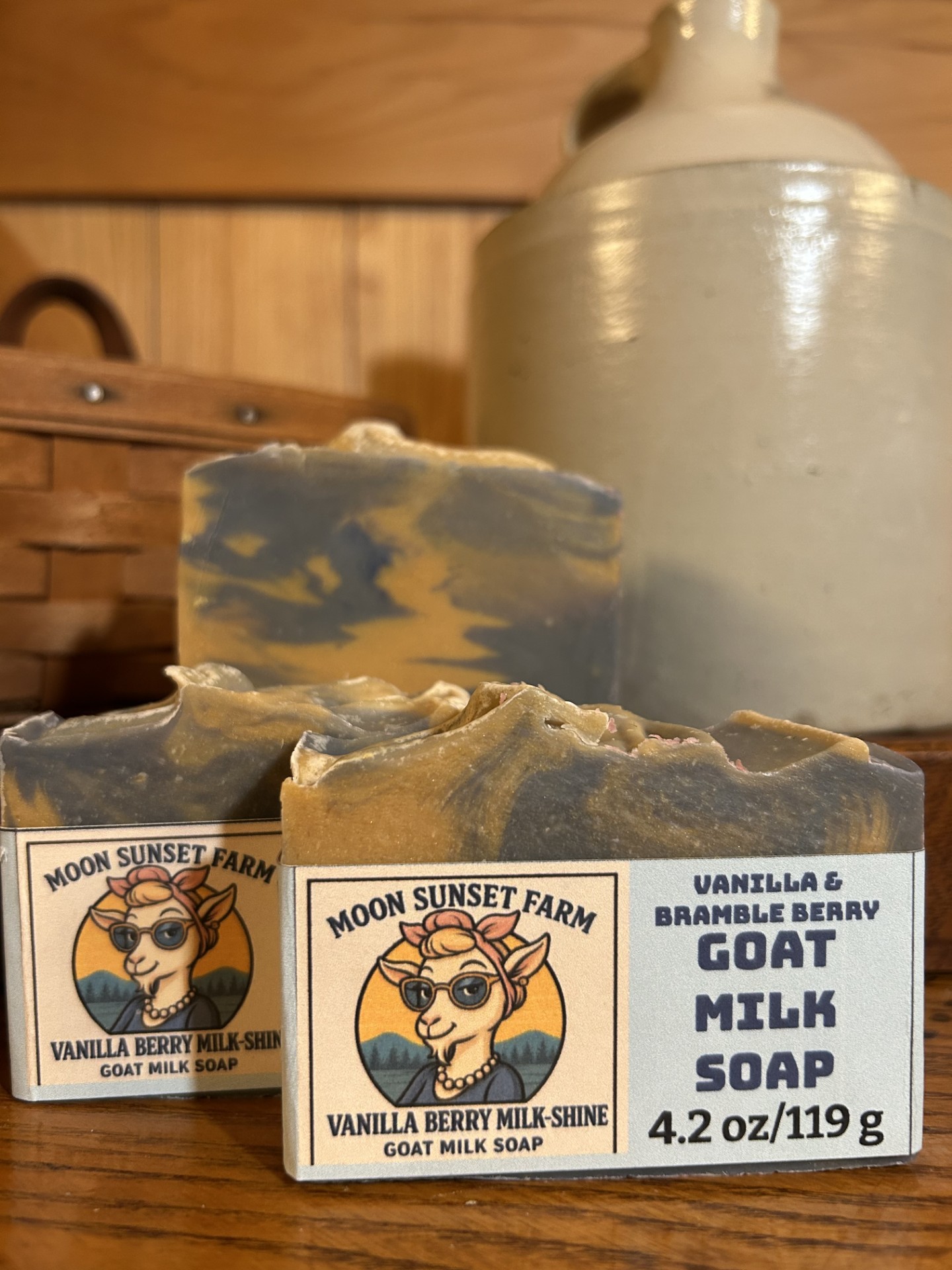 Vanilla Berry Milk-Shine Goat Milk Soap - Batch 1