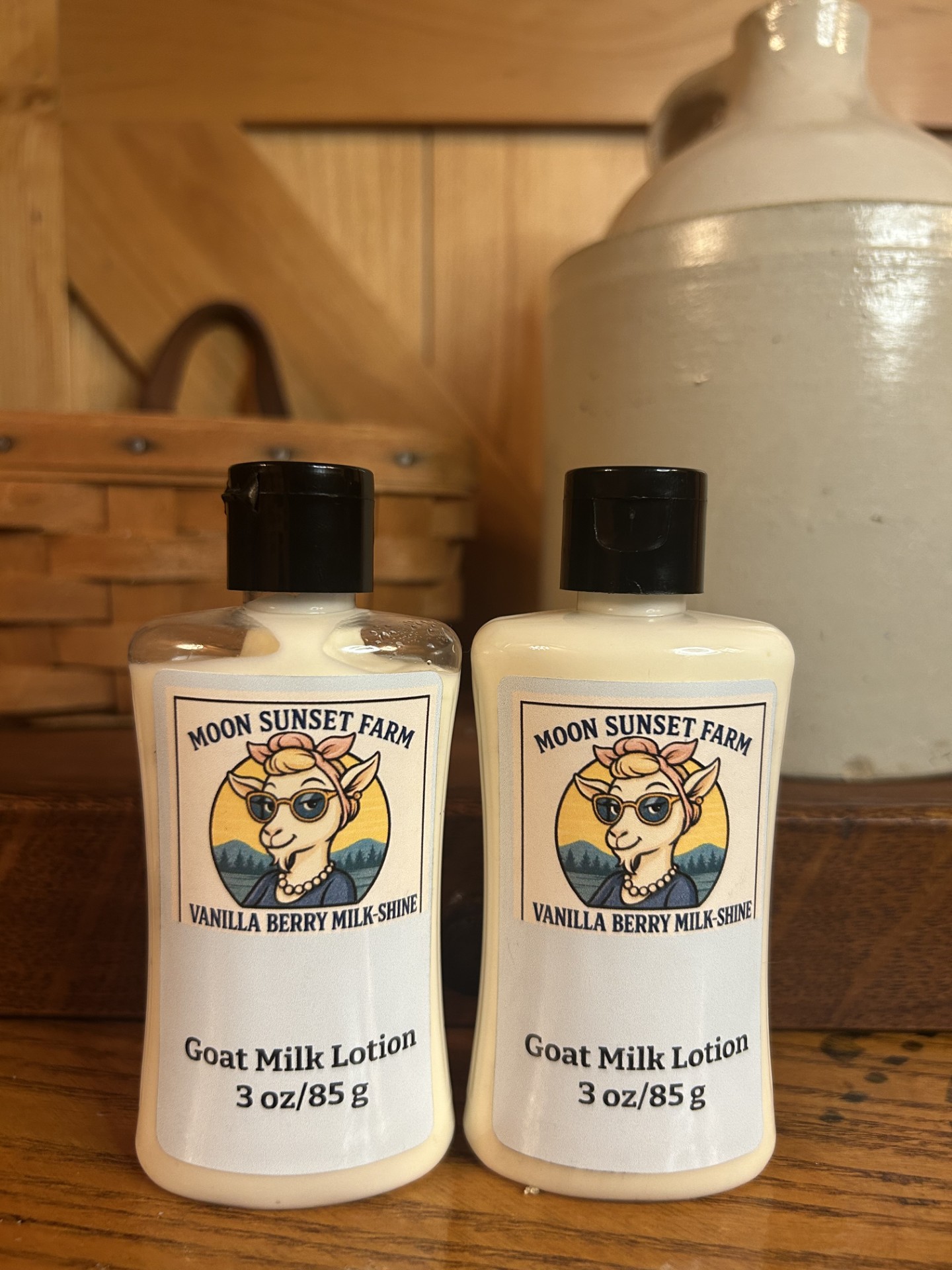 Vanilla Berry Milk-Shine Goat Milk Lotion Travel Size