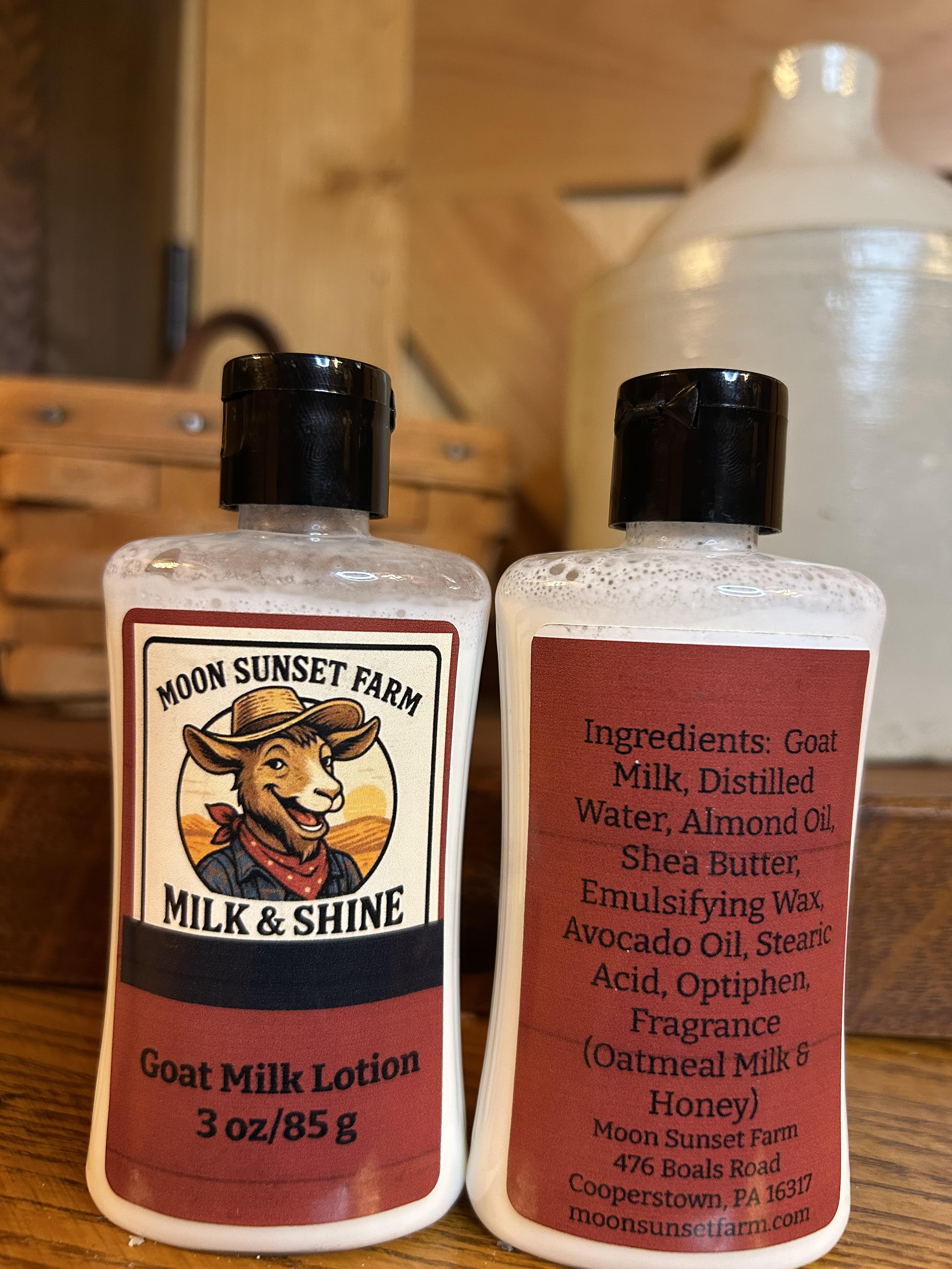Milk & Shine Goat Milk Lotion Travel Size