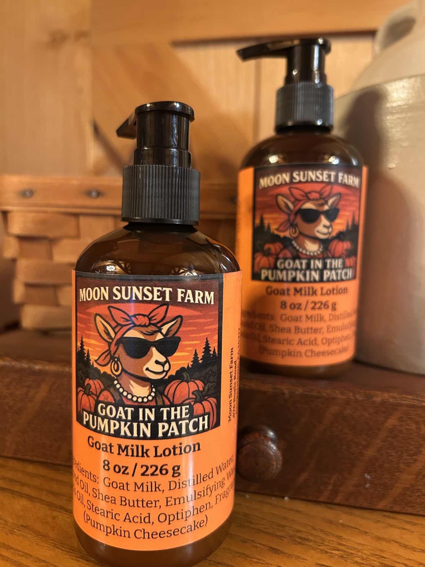 Goat in the Pumpkin Patch Goat Milk Lotion