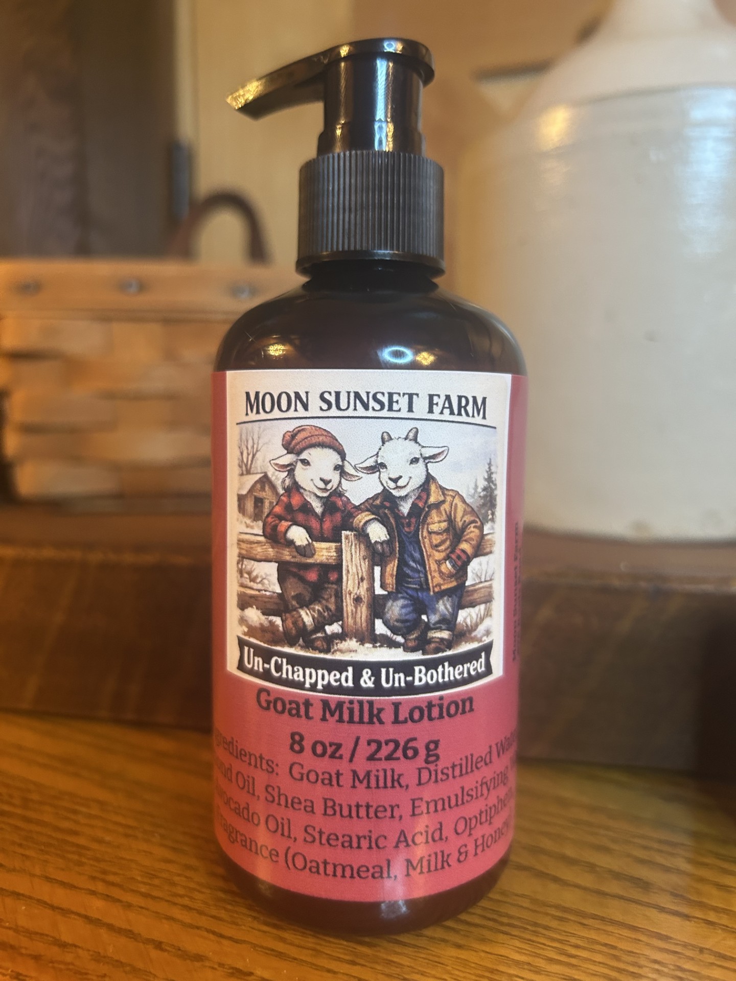 Un-Chapped & Un-Bothered Goat Milk Soap & Lotion Set