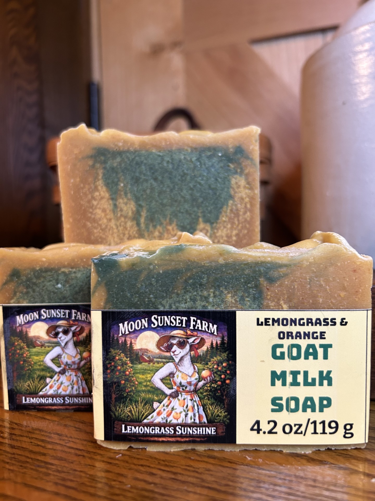 Lemongrass Sunshine Goat Milk Soap