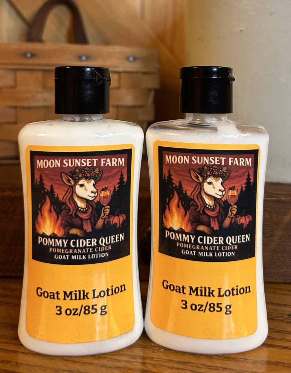 Pommy Cider Queen Goat Milk Lotion Travel Size