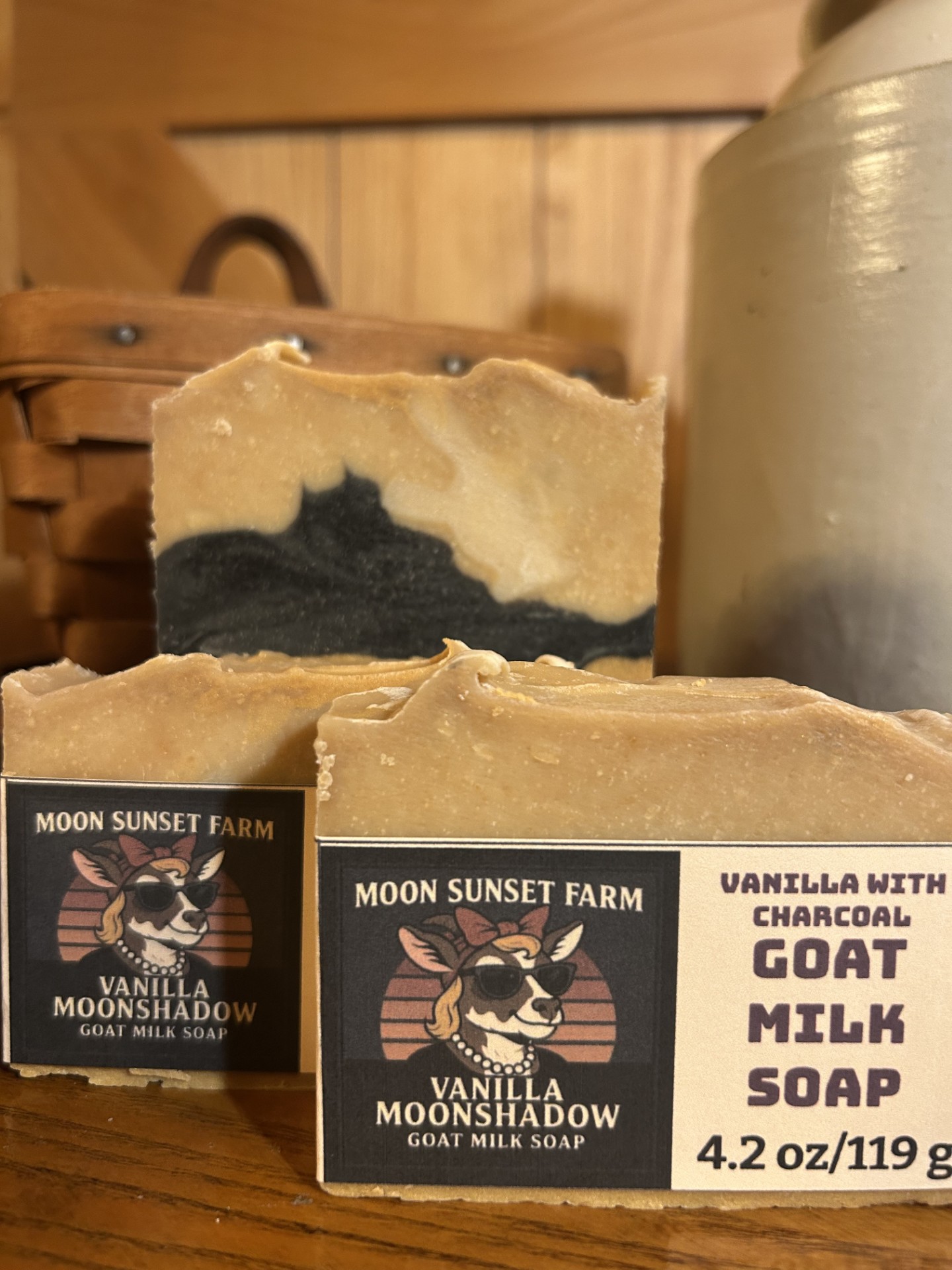 Vanilla Moonshadow Goat Milk Soap - Batch 2