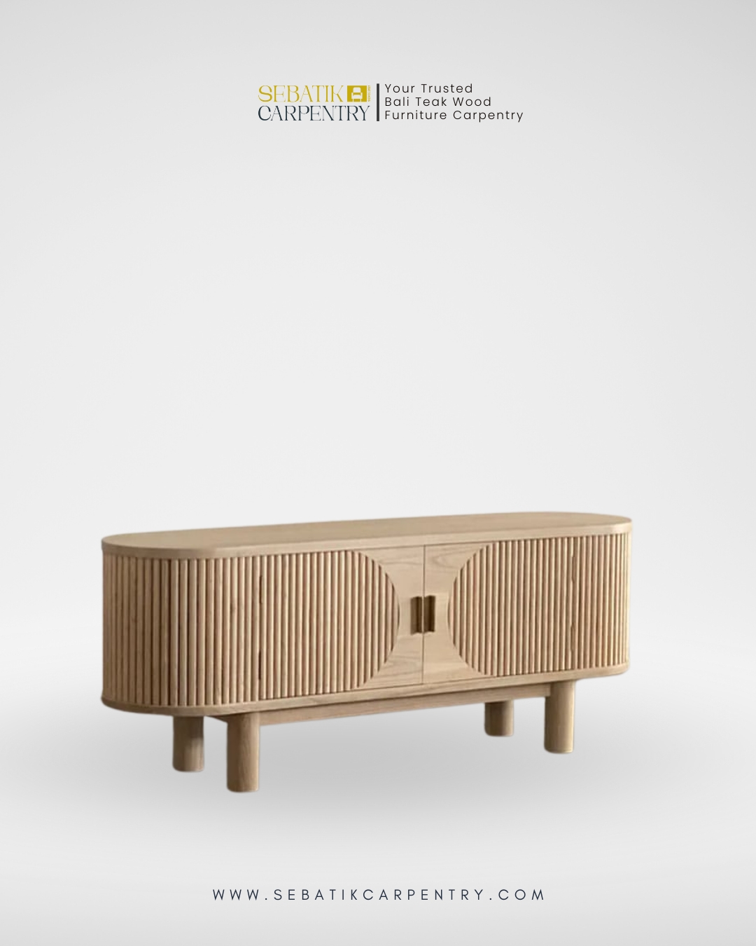 Minimalis Sideboard by Sebatik Carpentry