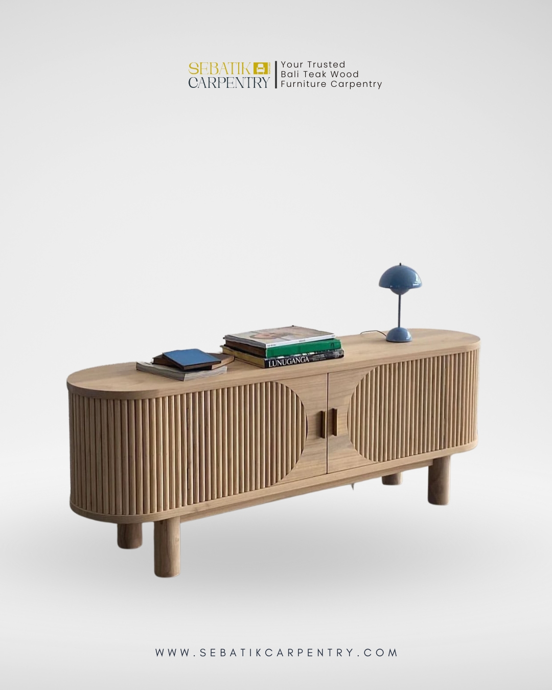 Minimalis Sideboard by Sebatik Carpentry