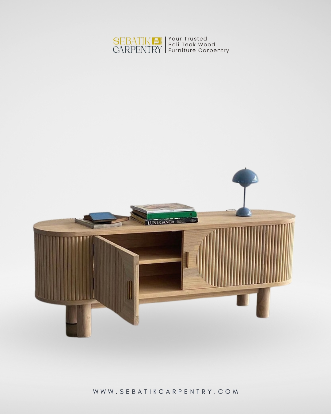Minimalis Sideboard by Sebatik Carpentry