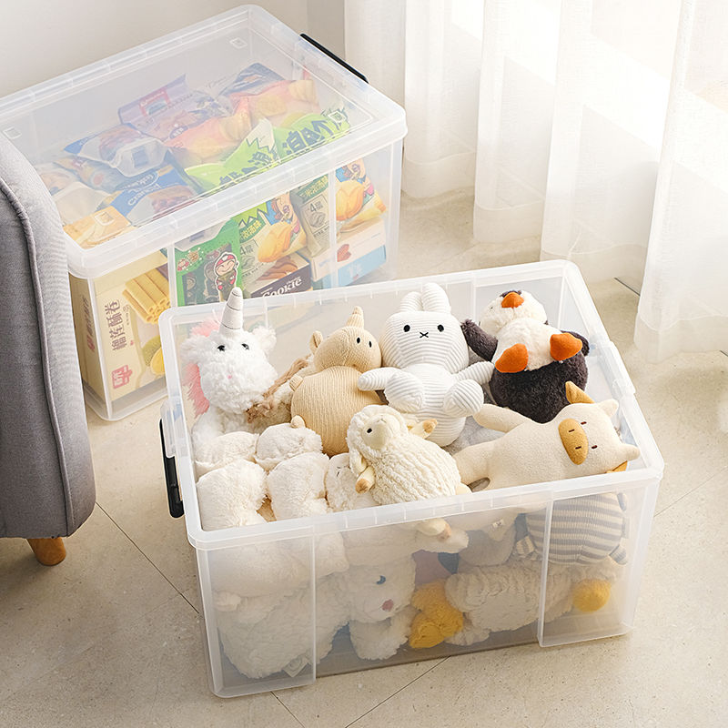 Clear Right-angle Storage Box