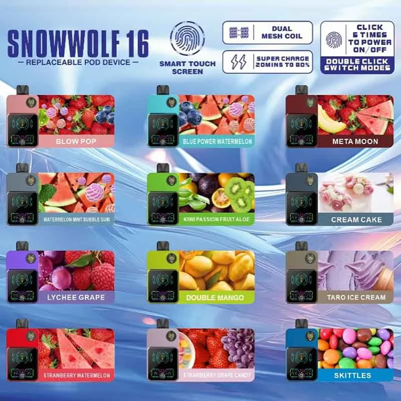 Snowwolf SET 16000 PUFF