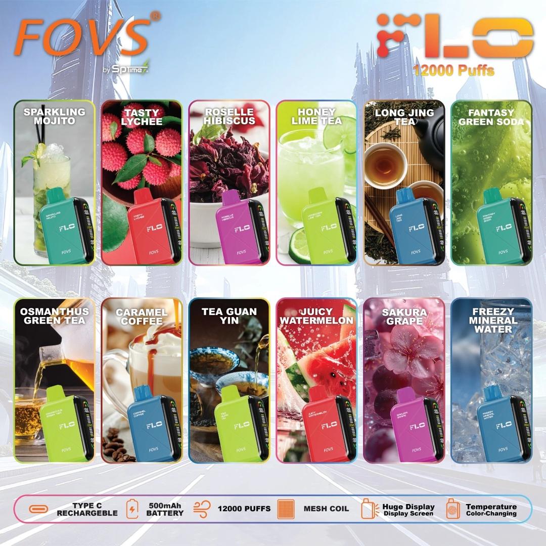 FOVS FLO 12000 Puffs Disposable Vape