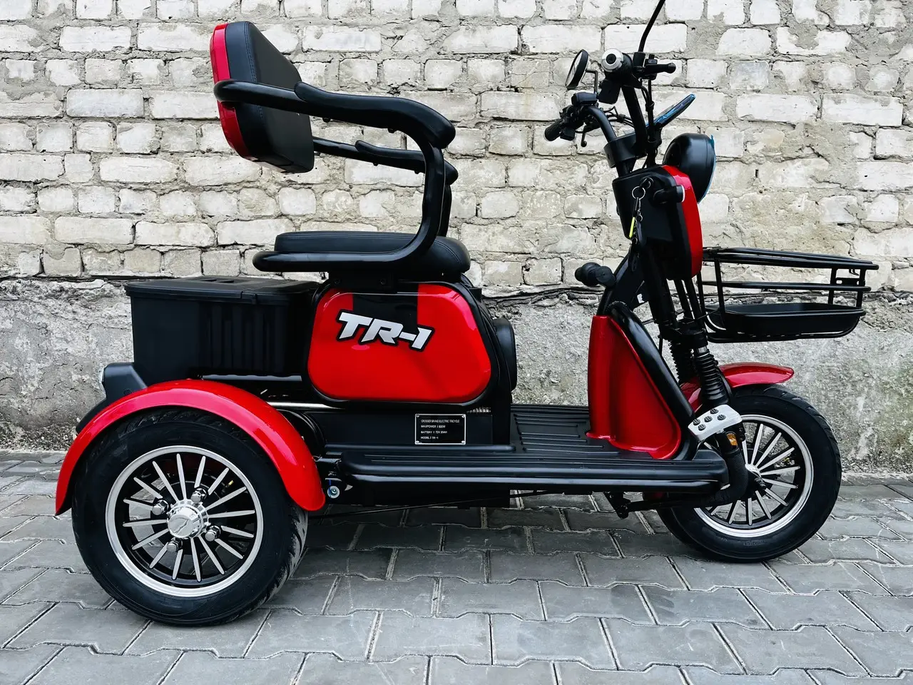 Триколісний Електроскутер Crosser 600 W 72V 20AH